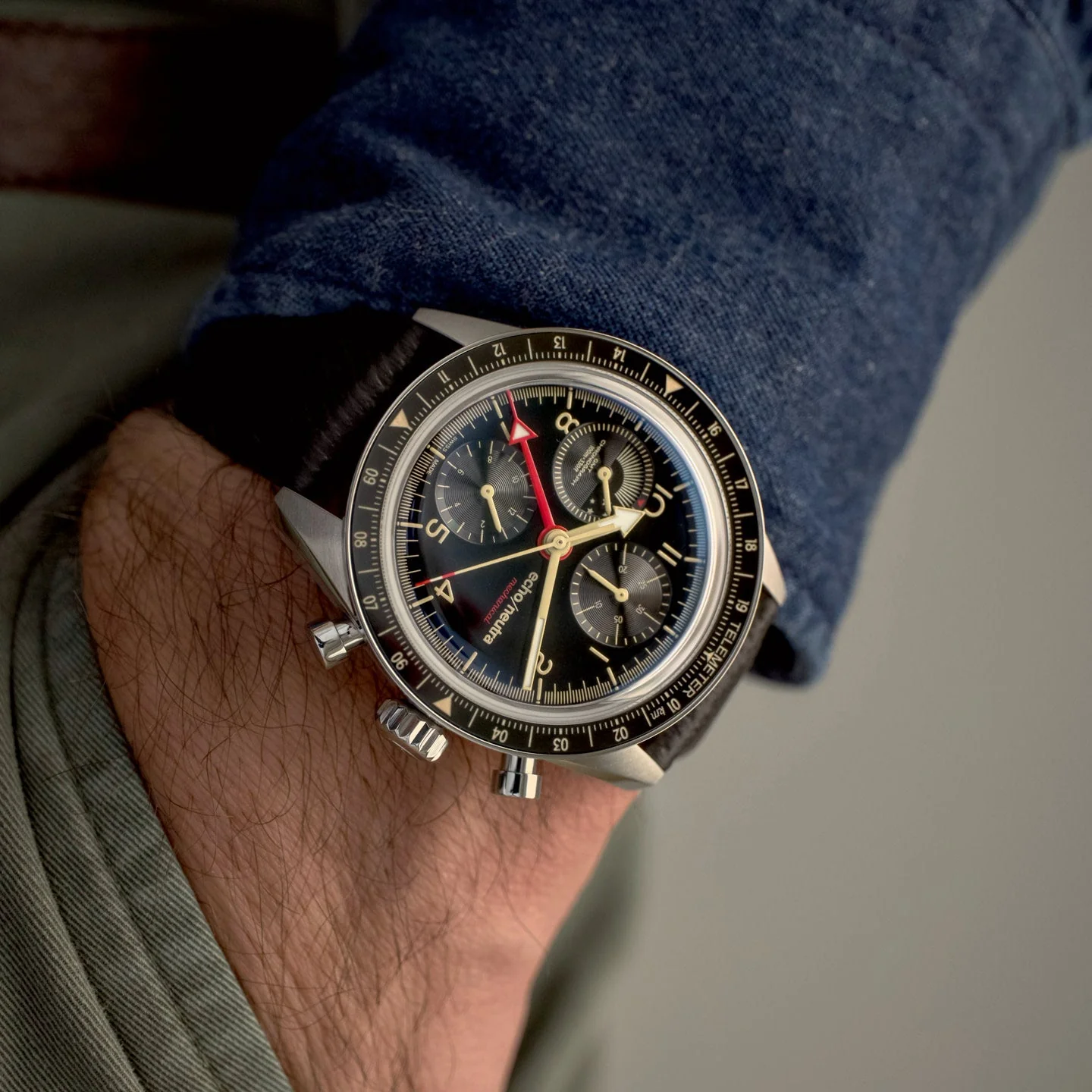 Echo Neutra 1956 Chrono GMT Black - Image 6