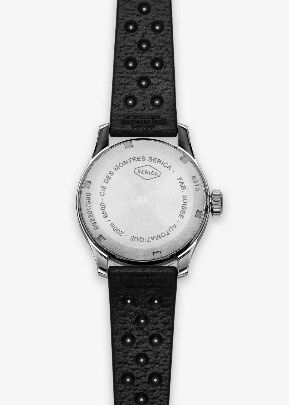 Serica Ref. 8315-1 GMT Travel Chronometer Enamel Black - Image 7