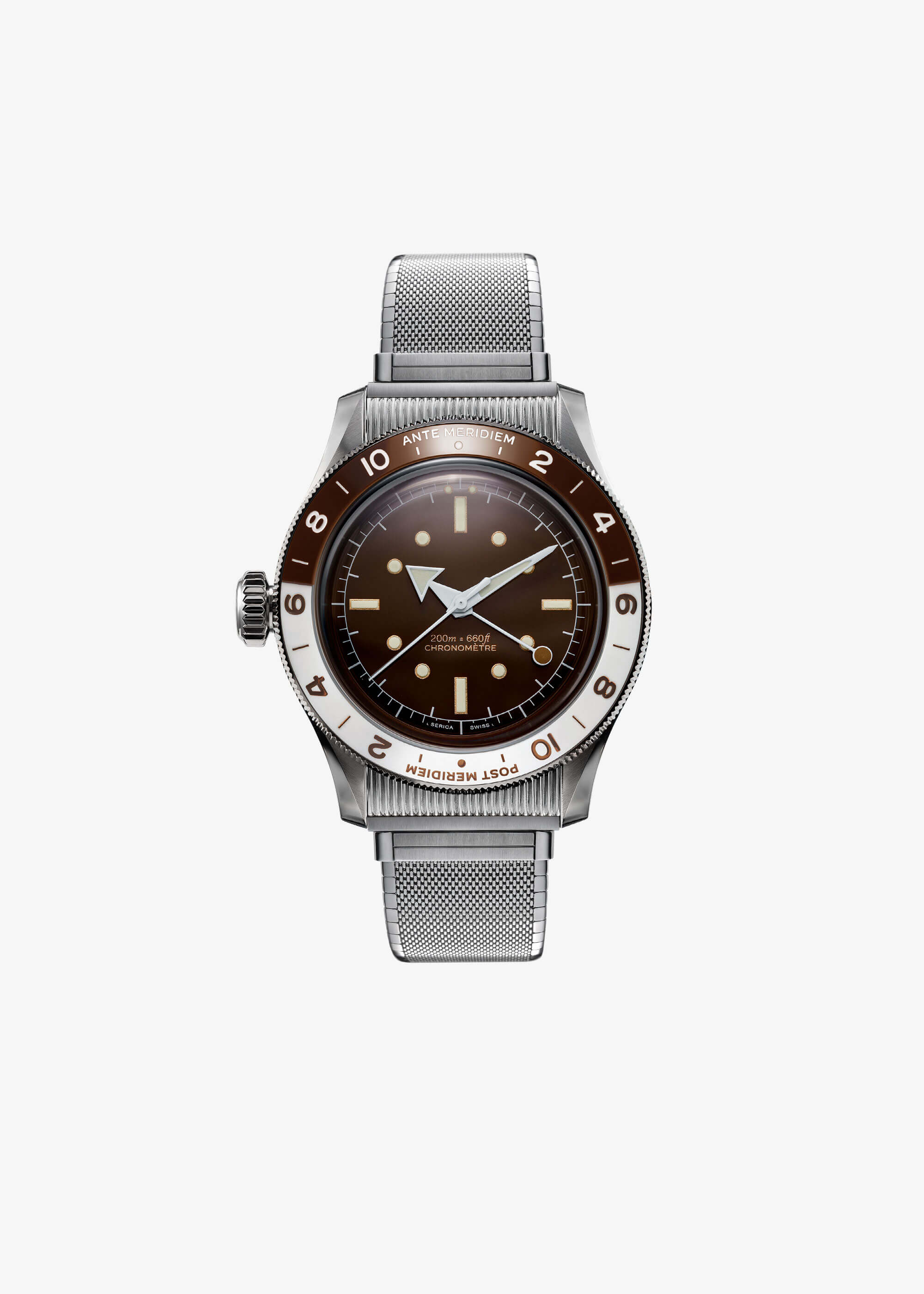 Serica Ref. 8315-2 GMT Travel Chronometer Desert Red - Image 10