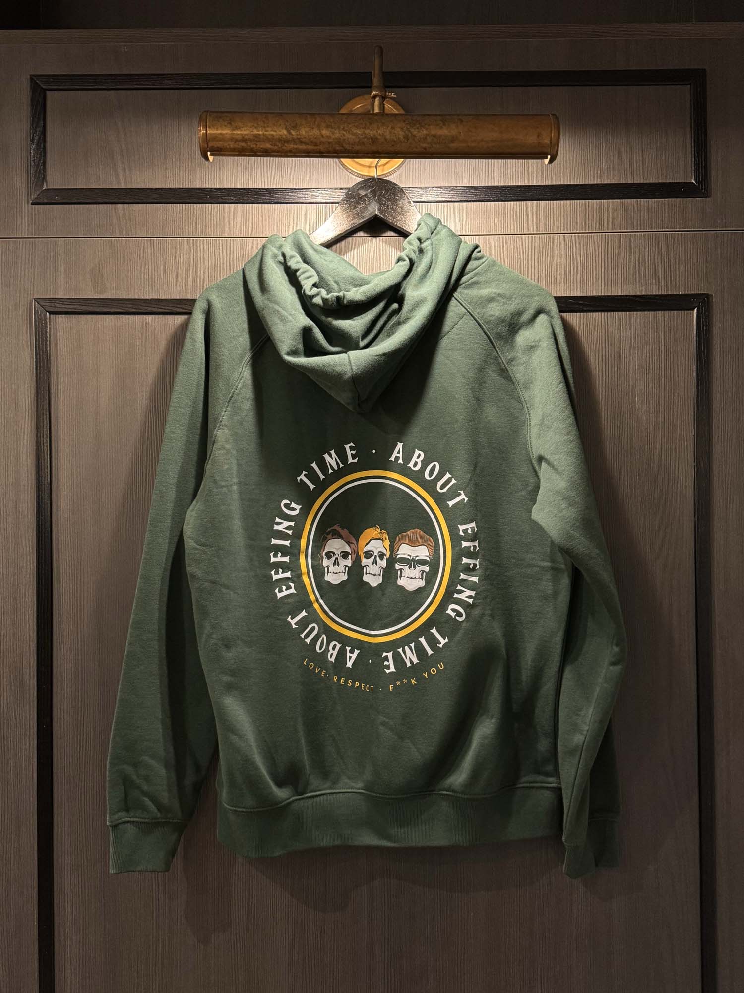 About Effing Time - Hoodie Khaki
