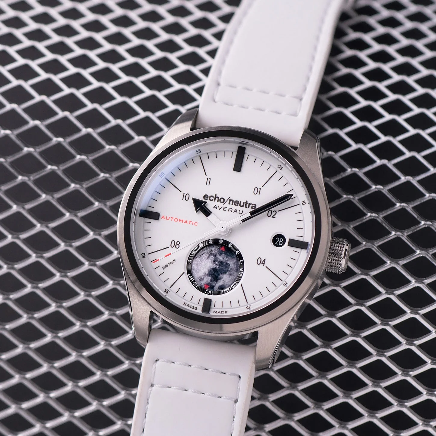 Echo Neutra AVERAU 39 Moon phase “Big Moon” White - Image 3