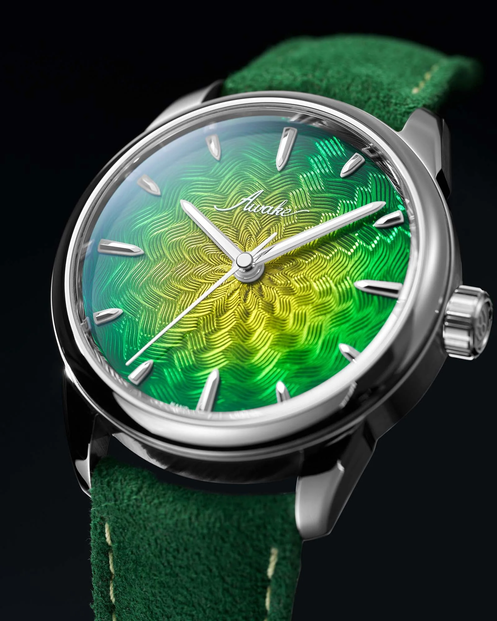 AWAKE Sơn Mài – Guilloché Main - Borealis - Image 9