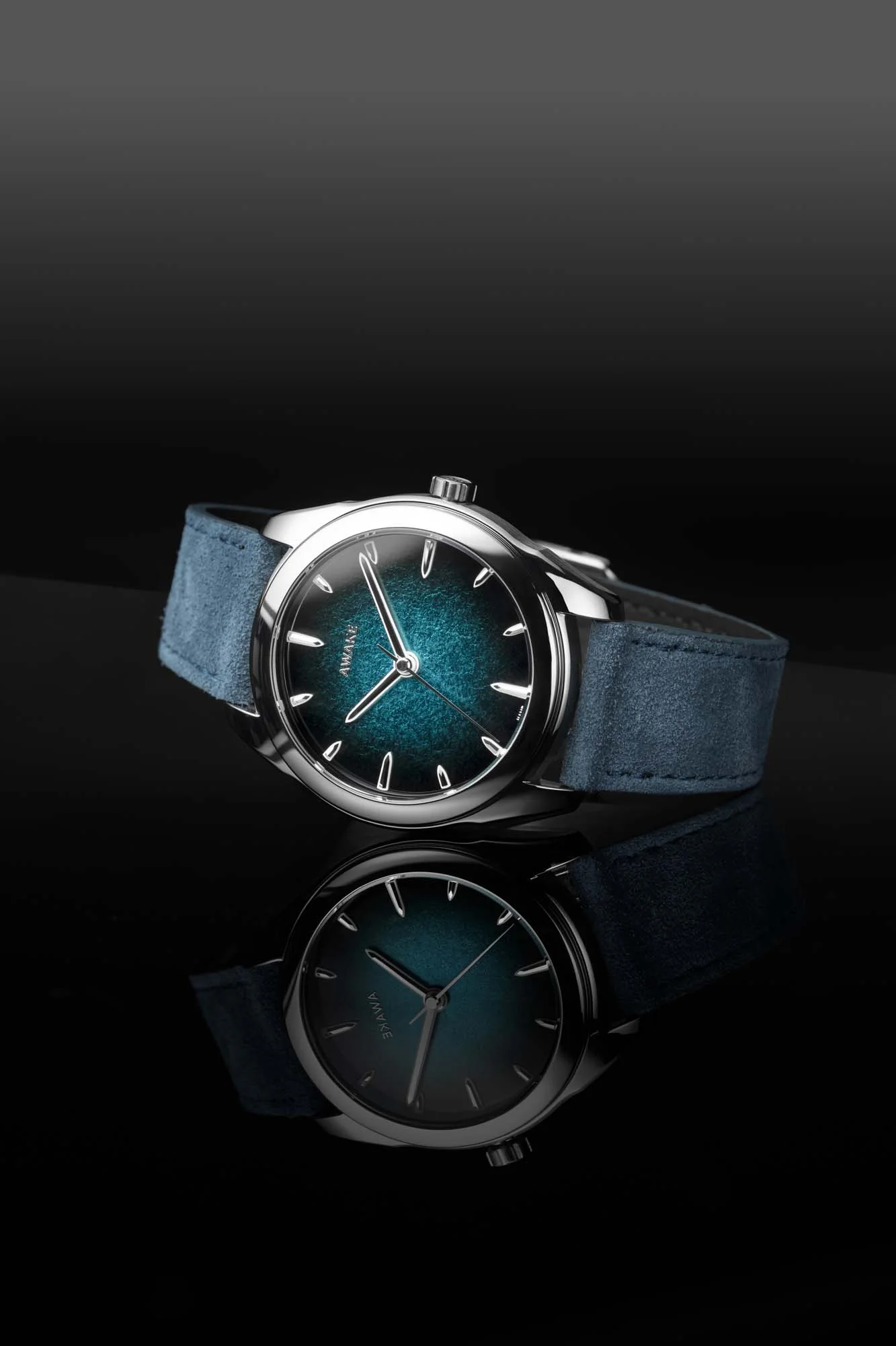 AWAKE Sơn Mài - Silver Leaf « Atlantis Blue » - Image 12