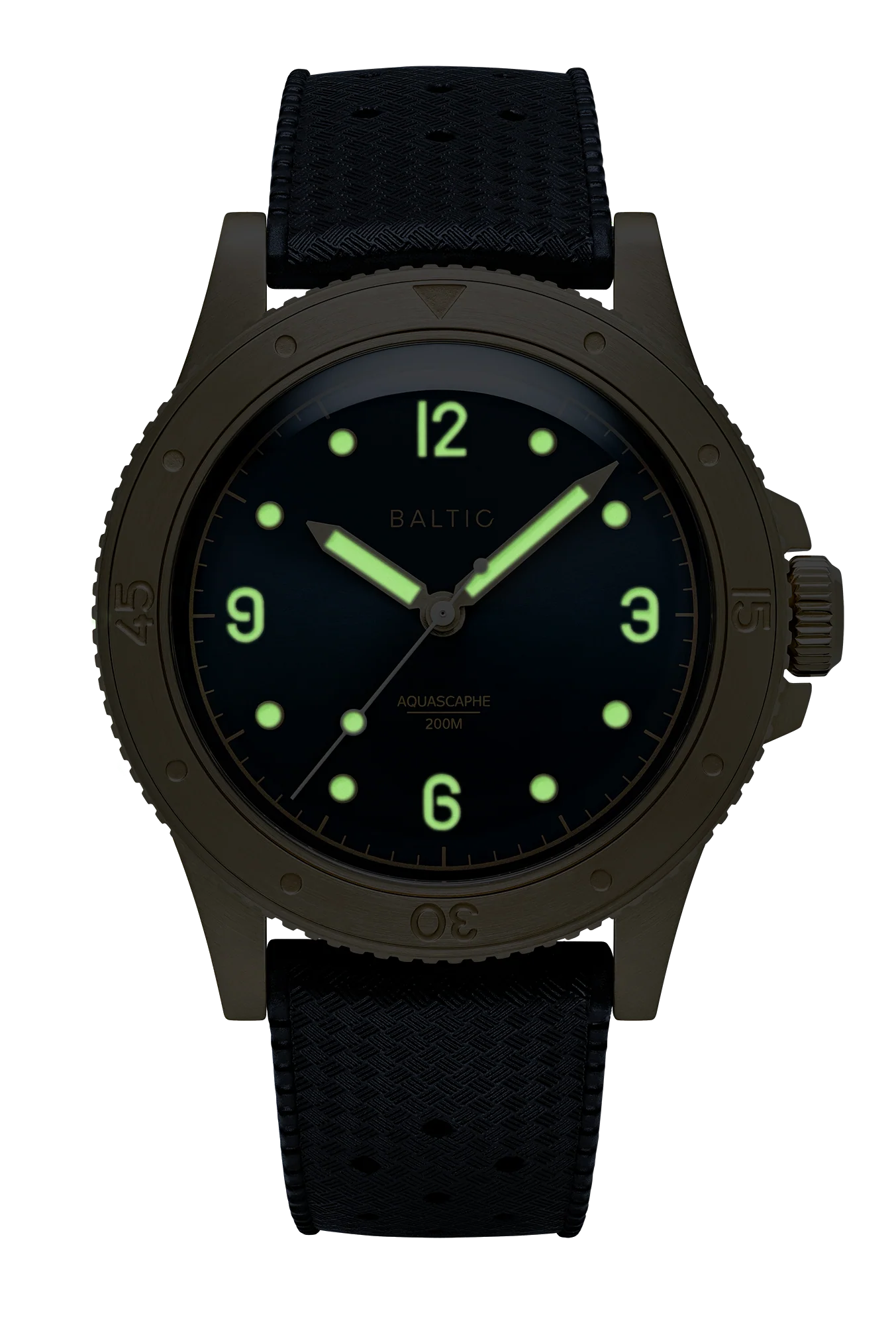Baltic Aquascaphe Bronze Blue Gilt - Blue Tropic Strap - Image 4