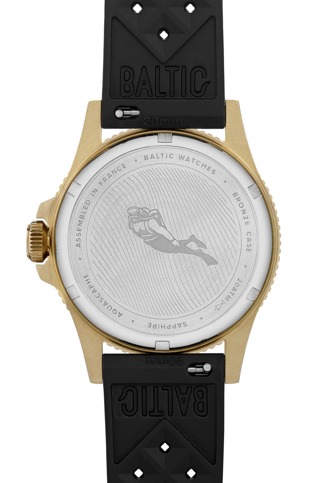 Baltic Aquascaphe Bronze Brown - Black Tropic Strap - Image 3