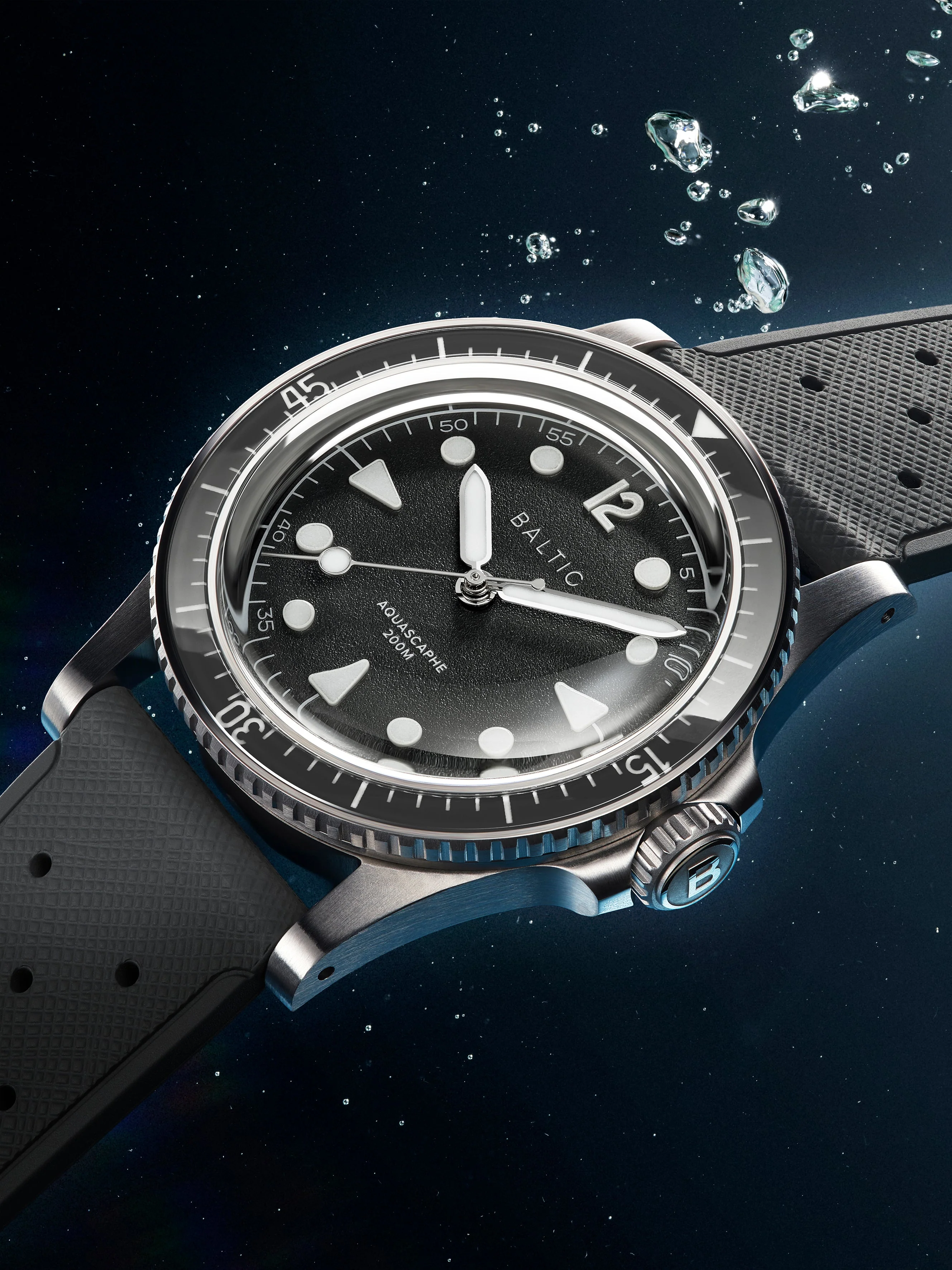 Baltic Aquascaphe MK2 Grey 37mm - Image 5