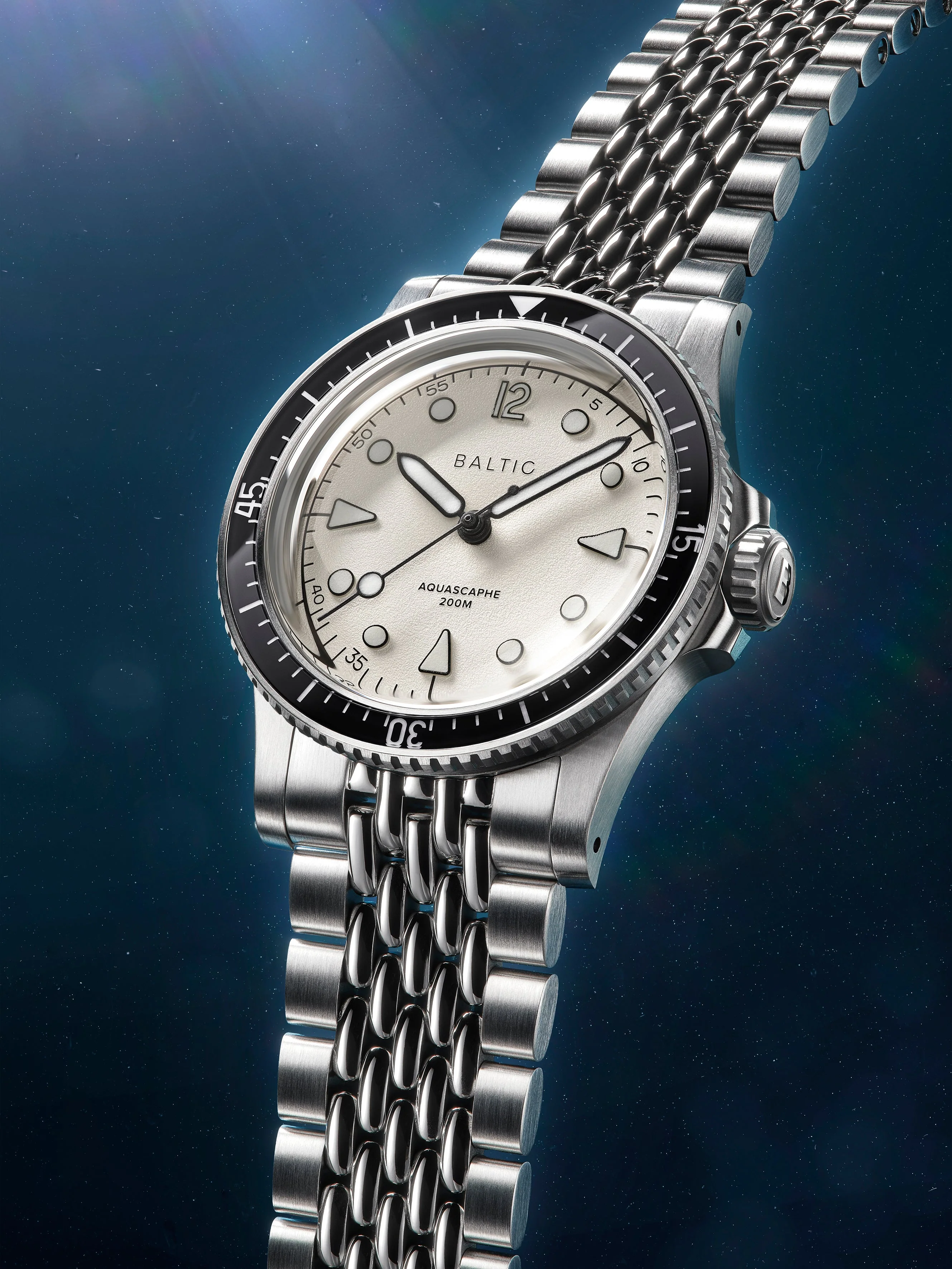 Baltic Aquascaphe MK2 Warm Silver 37mm - Image 8