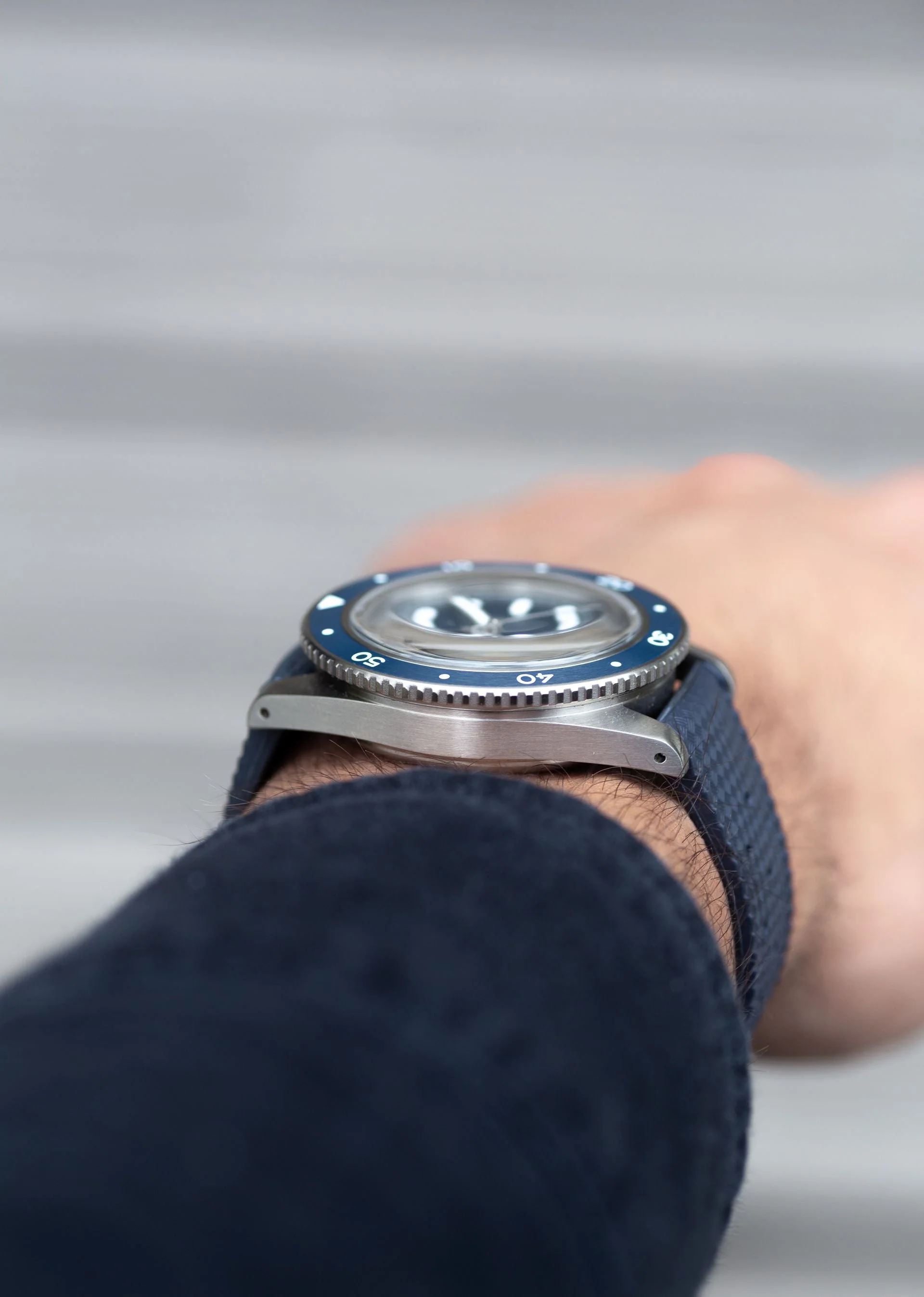 Baltic Aquascaphe Titanium Blue - Blue Tropic Strap - Image 7