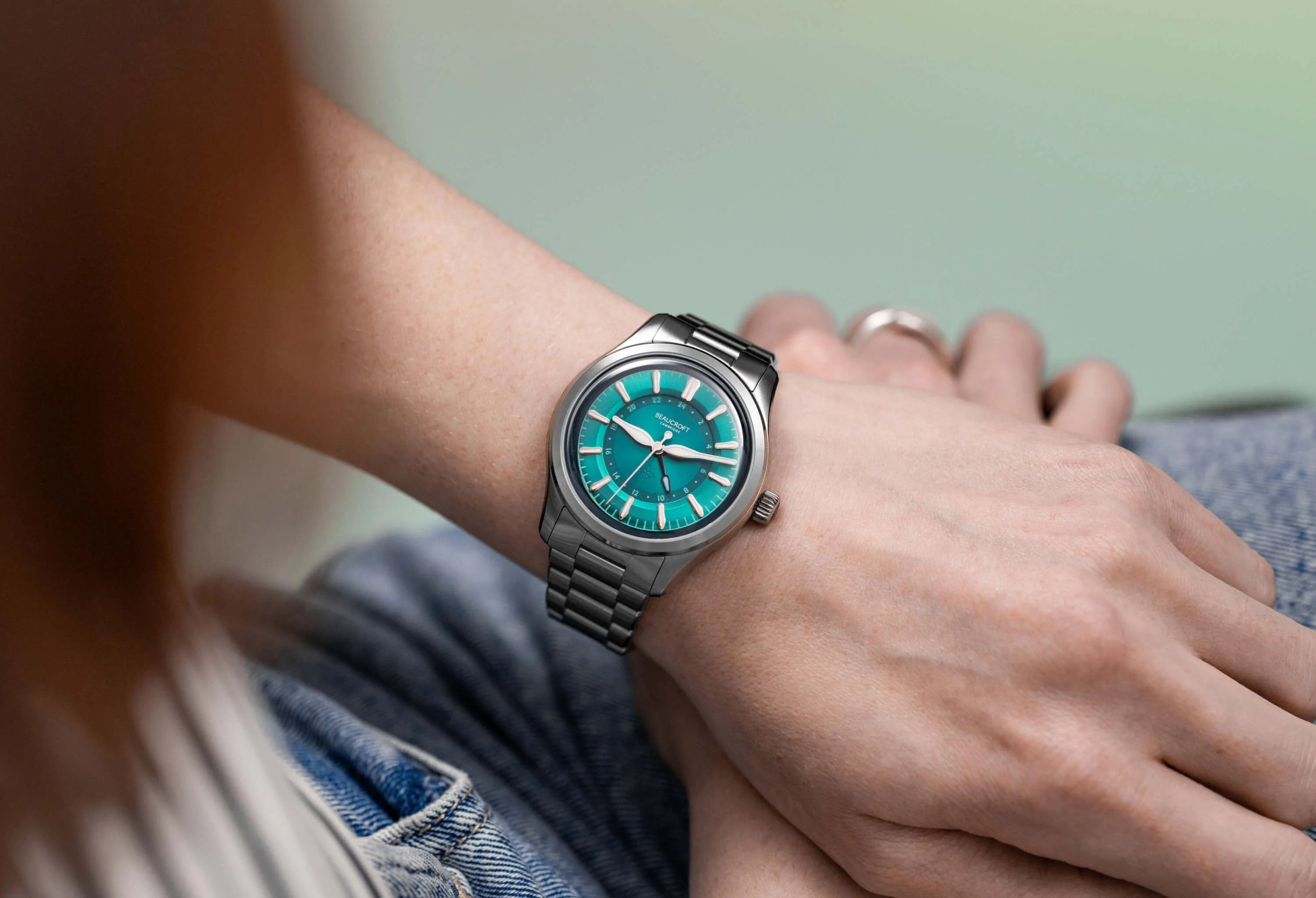 Beaucroft Contour GMT “Tropical Teal” - Image 3