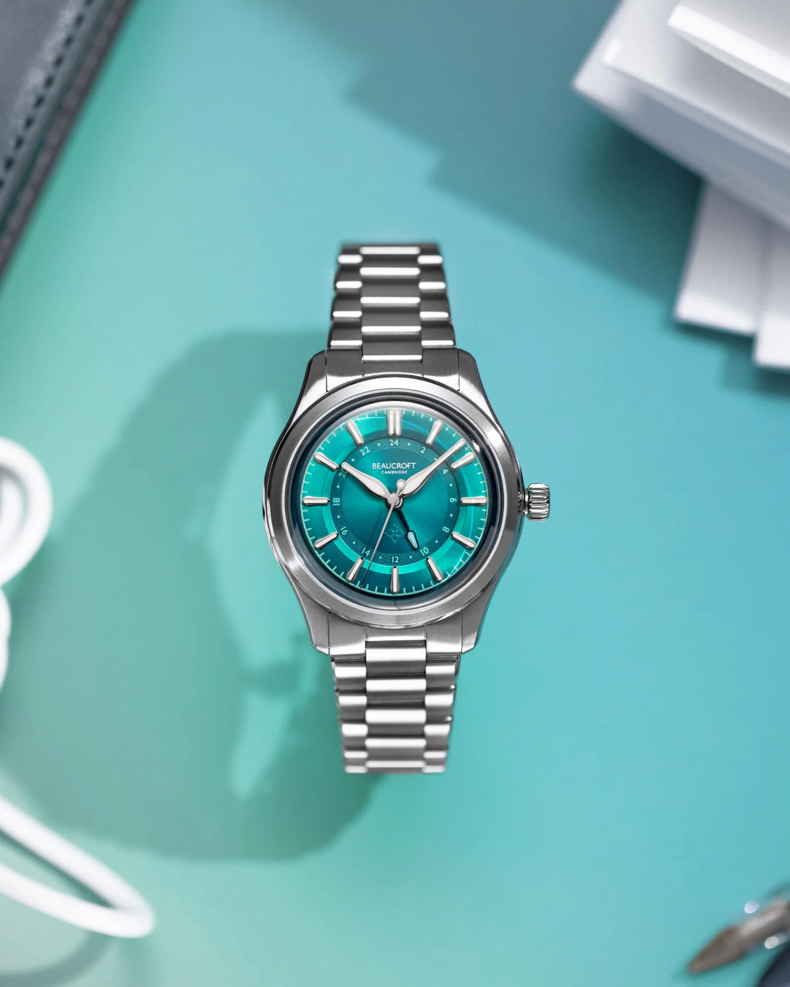 Beaucroft Contour GMT “Tropical Teal” - Image 7