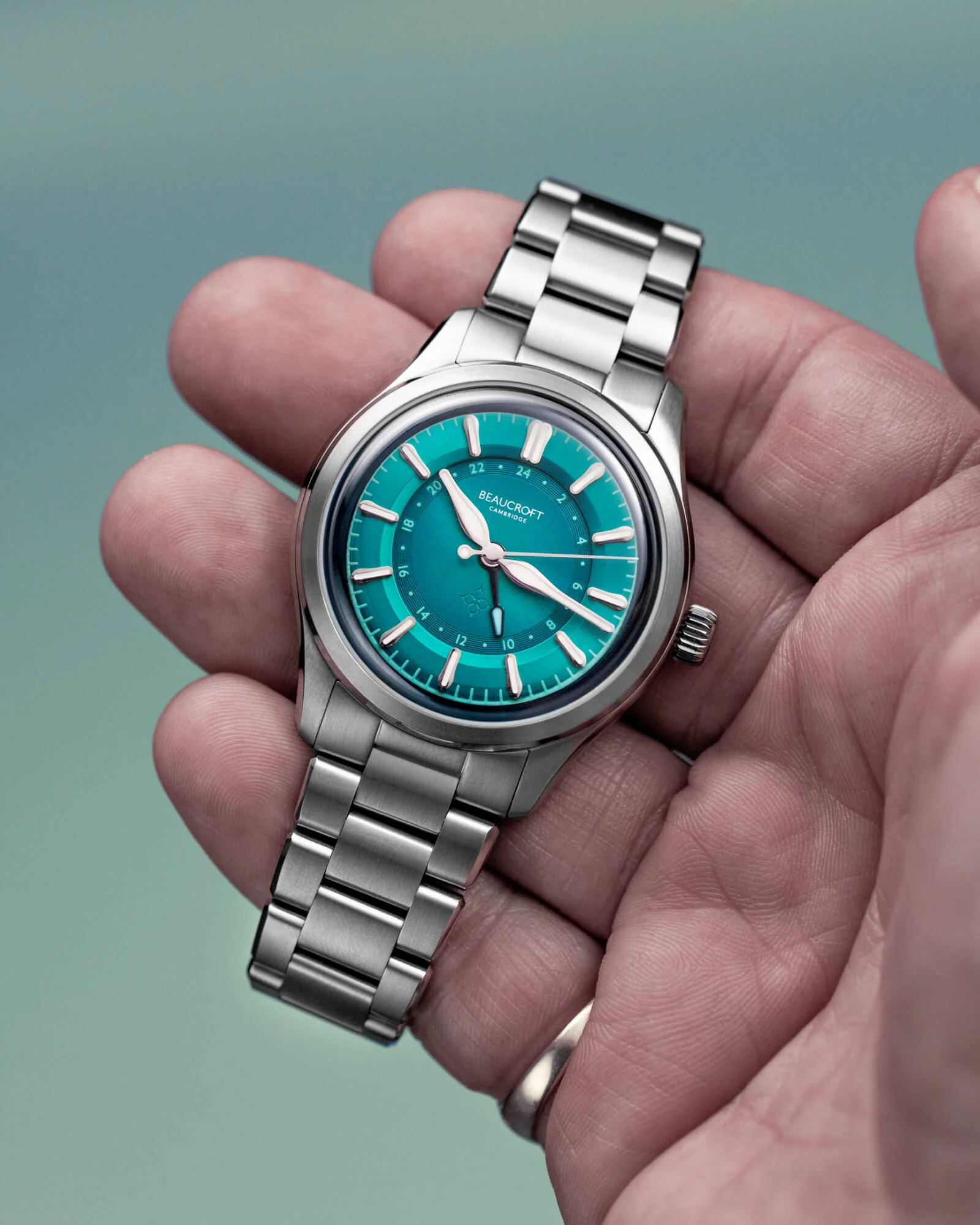 Beaucroft Contour GMT “Tropical Teal” - Image 8