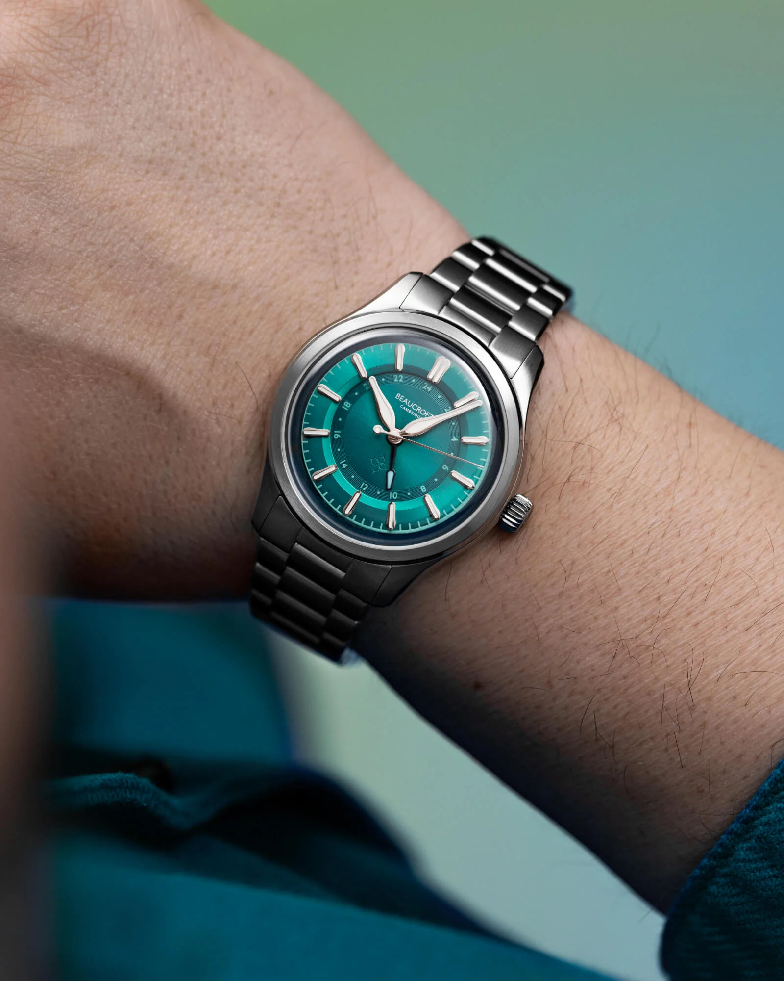 Beaucroft Contour GMT “Tropical Teal” - Image 9