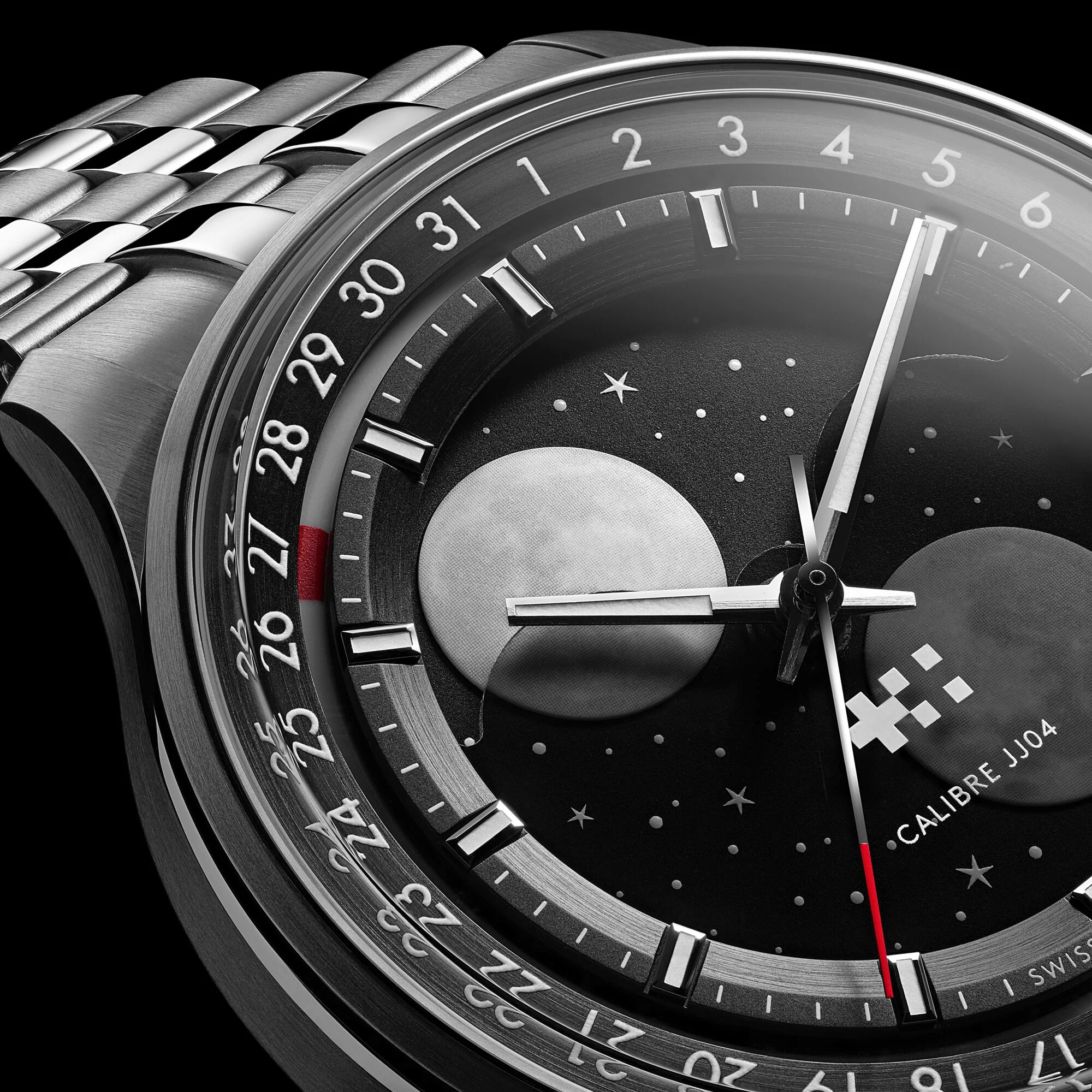 Christopher Ward C1 Moonglow - Black - Vacona® leather - Image 8