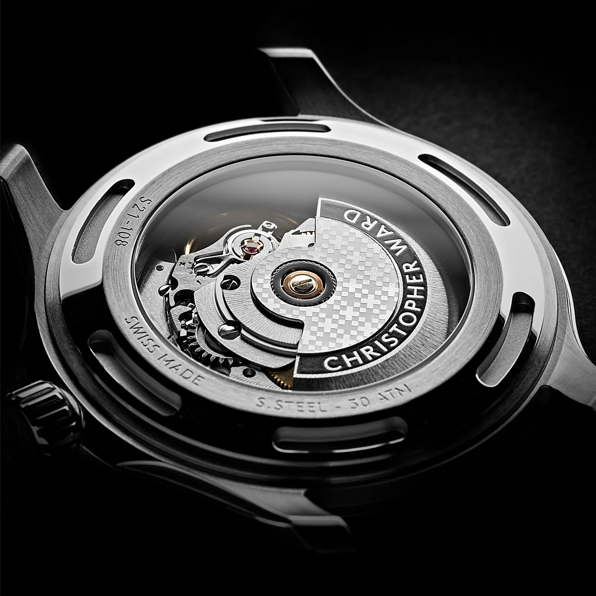Christopher Ward C60 Trident Pro 300 - 42mm - Black - Image 5