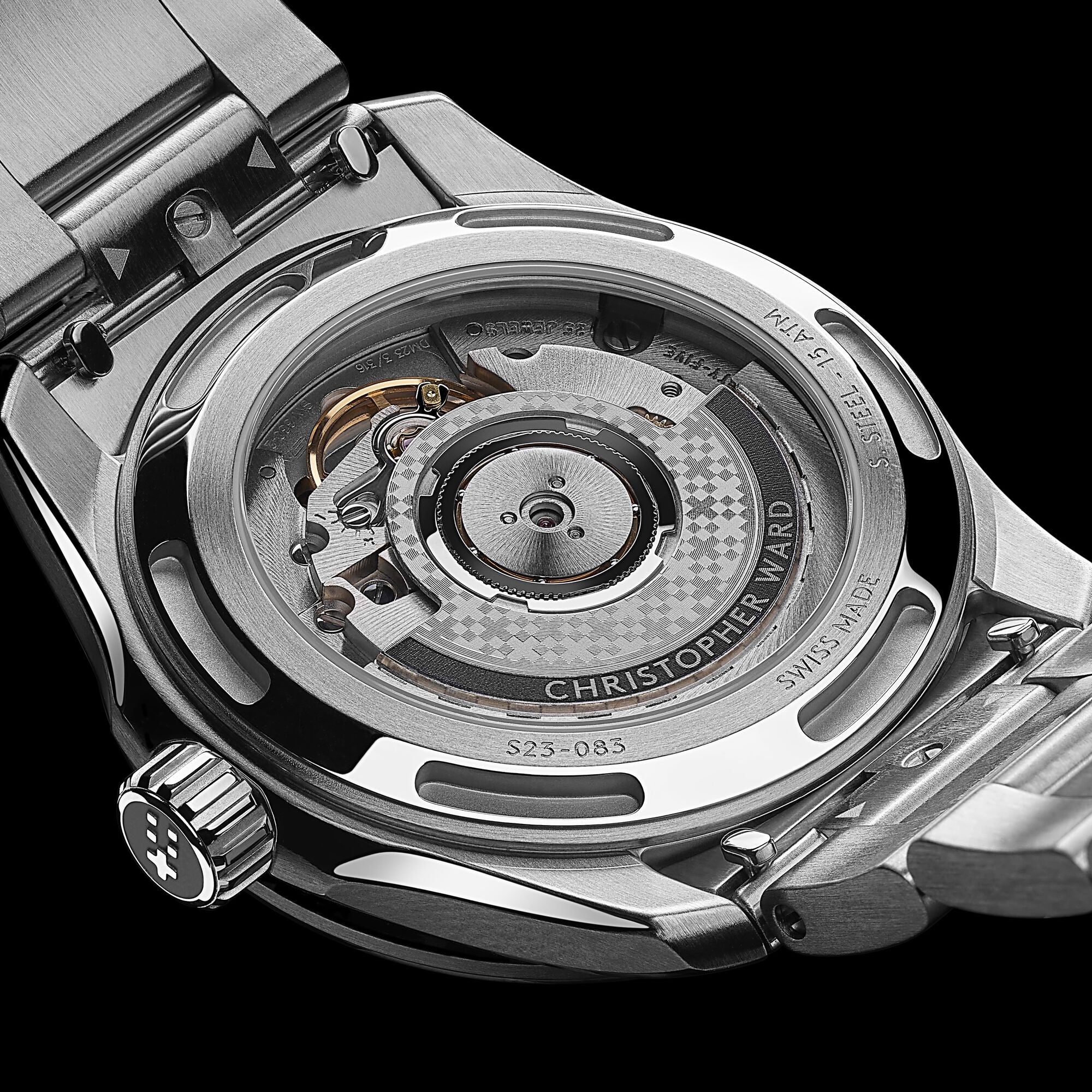 Christopher Ward C63 Sealander GMT 36 - White - Steel - Image 7