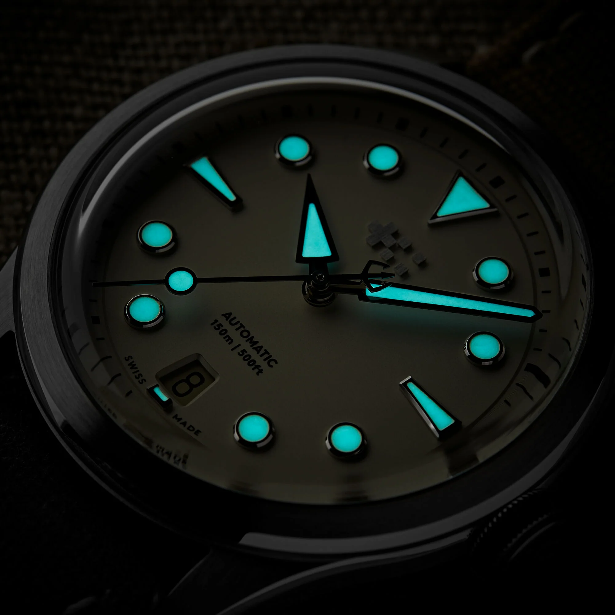 Christopher Ward C65 Dune Automatic - White Sand - Canvas webbing - Image 4