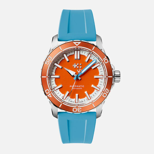 Christopher Ward C60 Trident Reef 41mm - Tuba Orange - Image 3