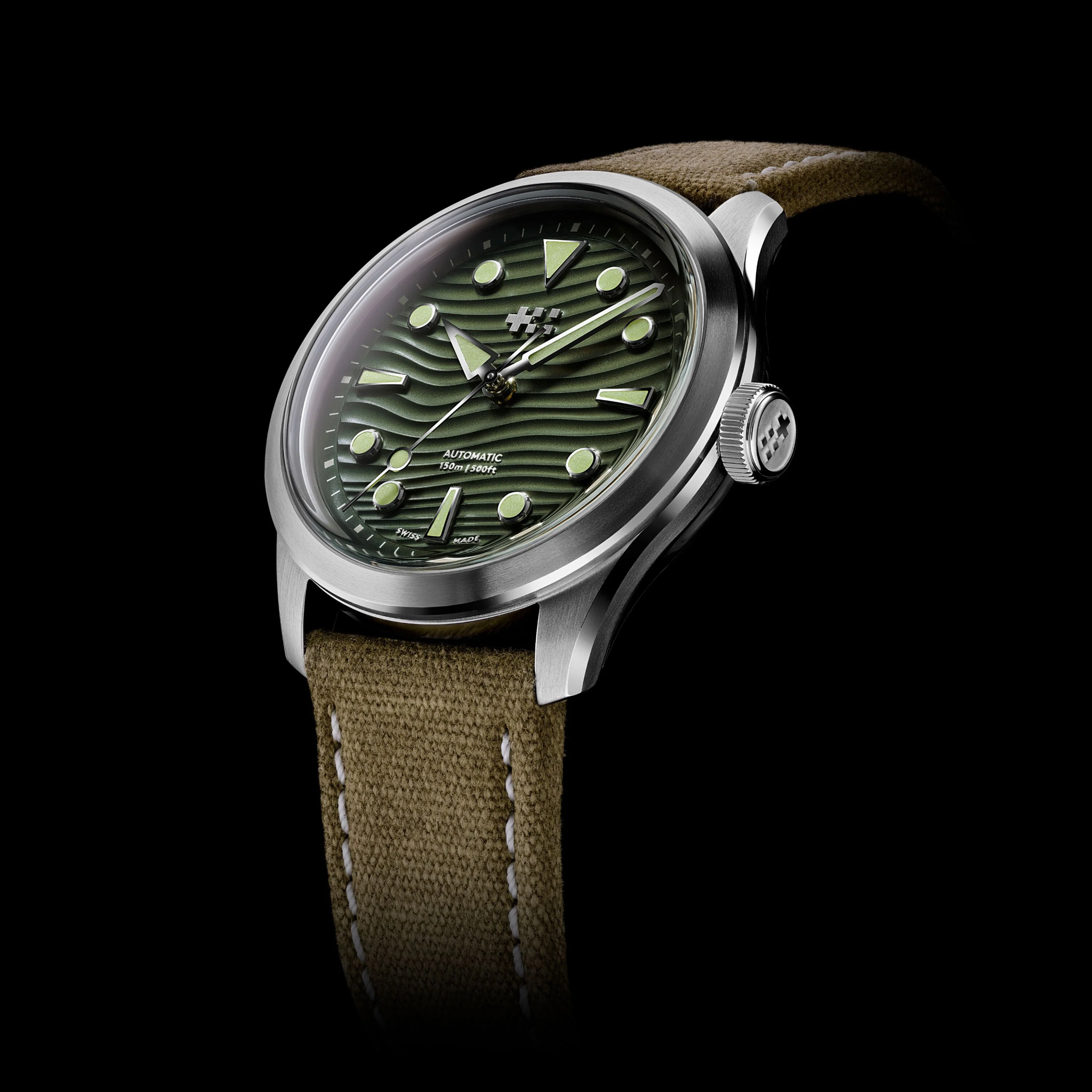 Christopher Ward C65 Dune Automatic Aeolian Marram Stainless Steel - Bader Bracelet - Image 3