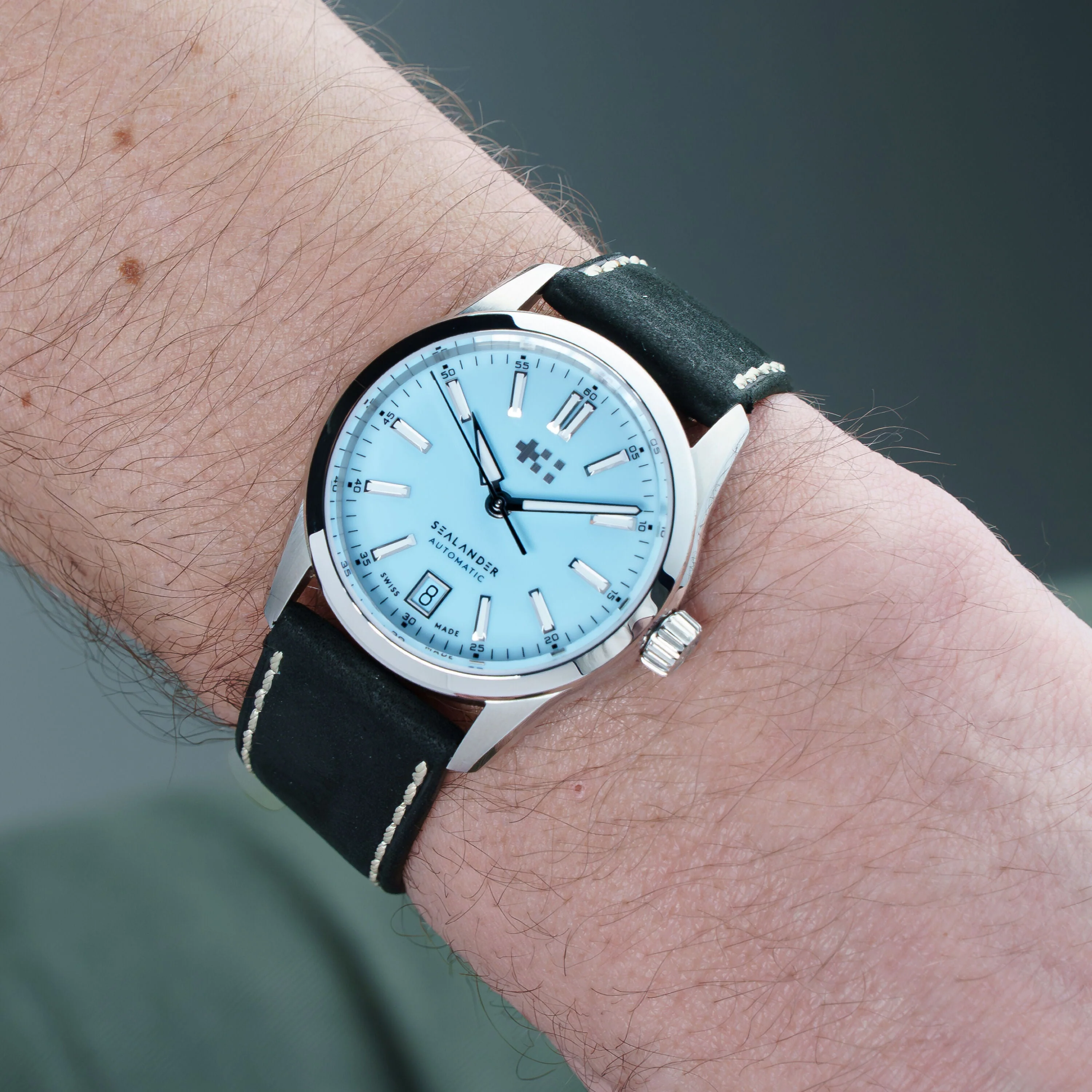 Christopher Ward C63 Sealander Automatic 36mm – Sky Blue - Image 14
