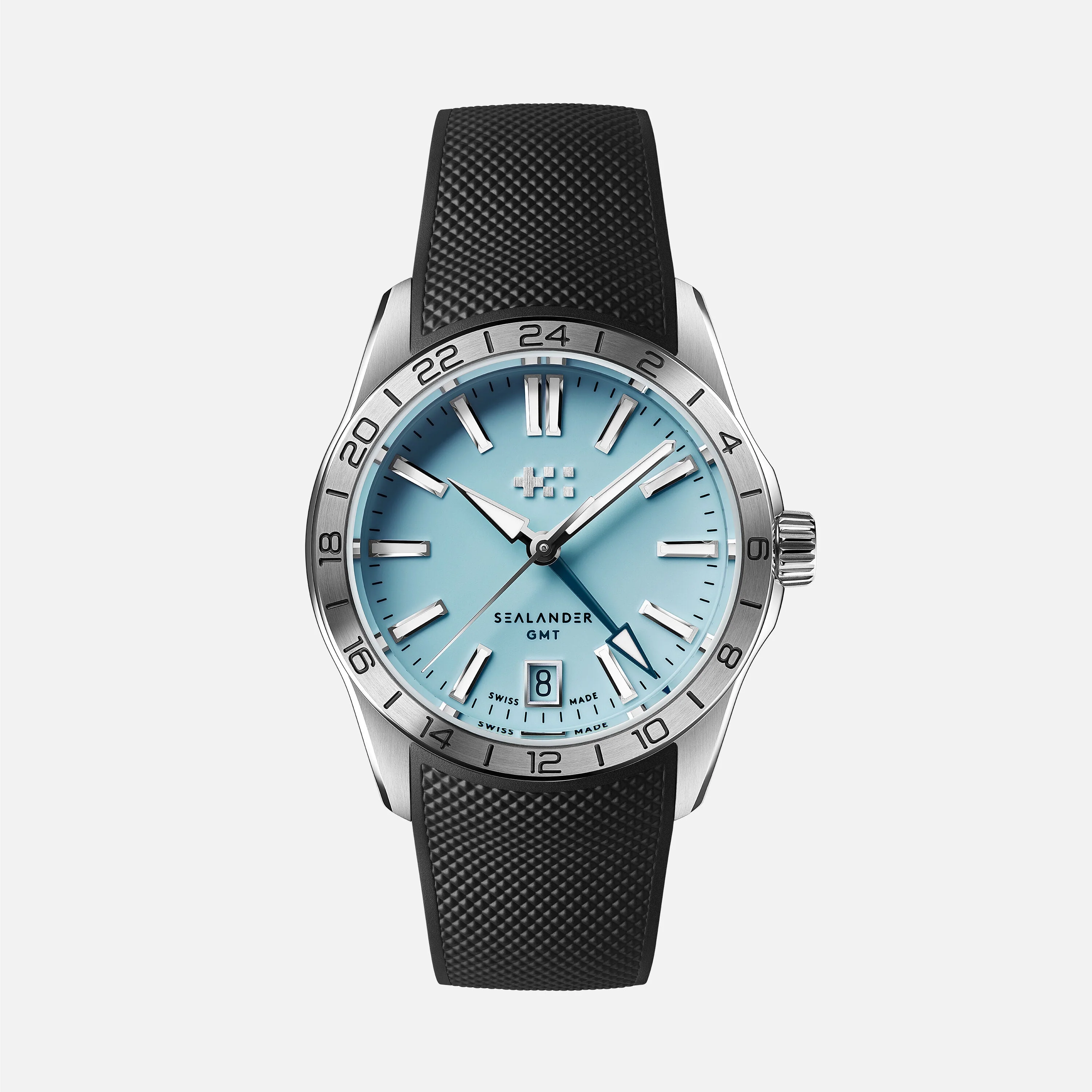 Christopher Ward C63 Sealander GMT 36mm – Sky Blue - Image 11