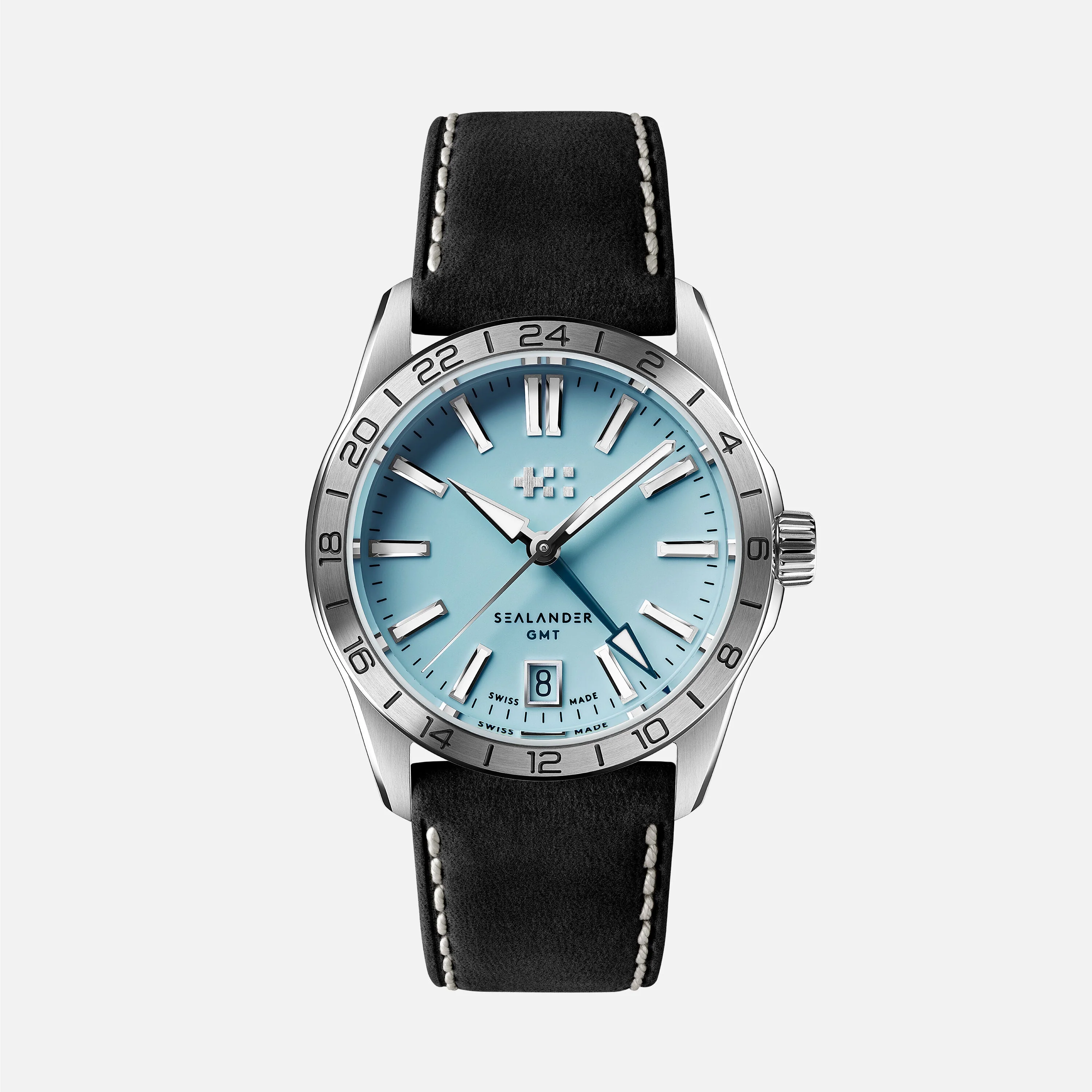 Christopher Ward C63 Sealander GMT 36mm – Sky Blue - Image 13