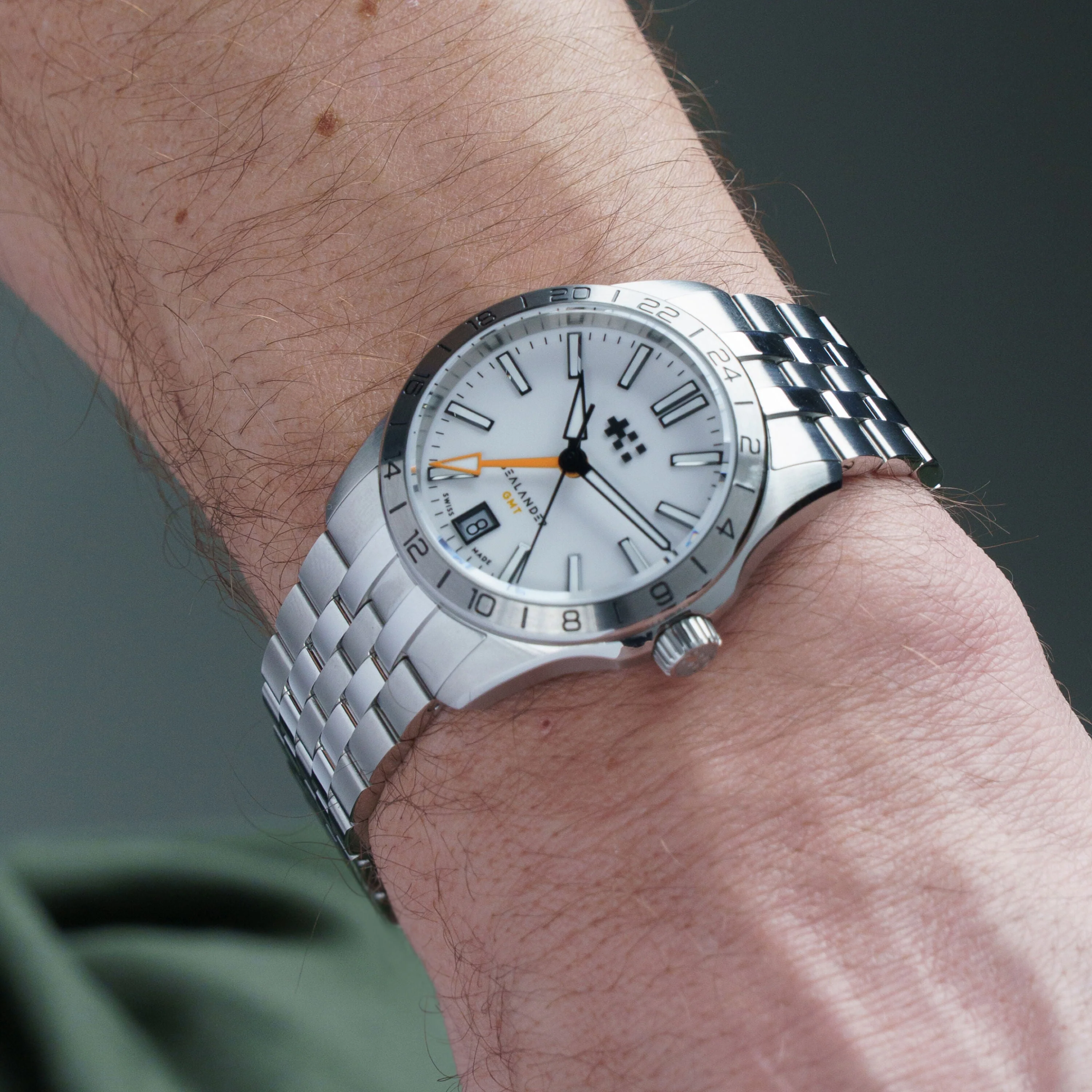 Christopher Ward C63 Sealander GMT 36mm – White - Image 10