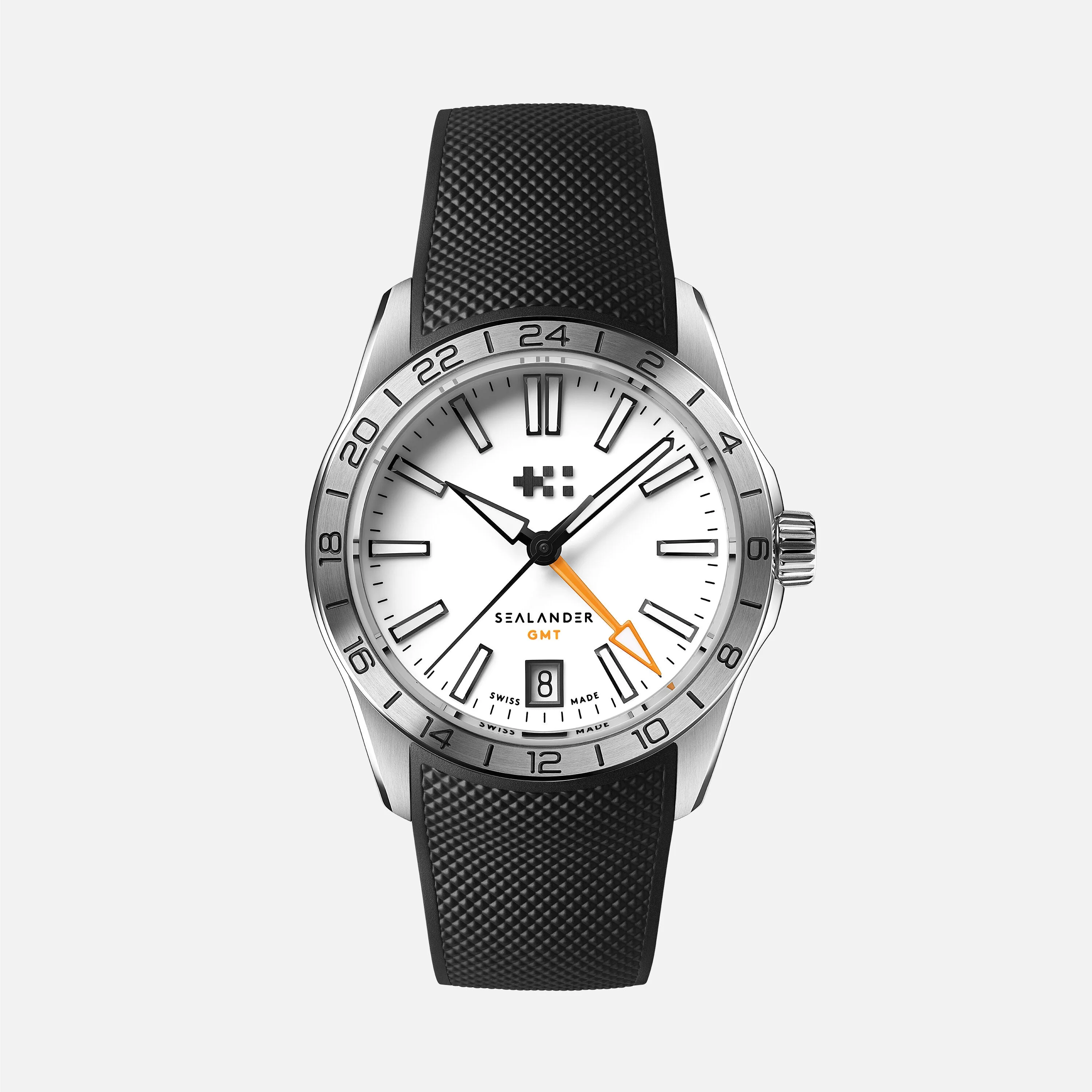 Christopher Ward C63 Sealander GMT 36mm – White - Image 11