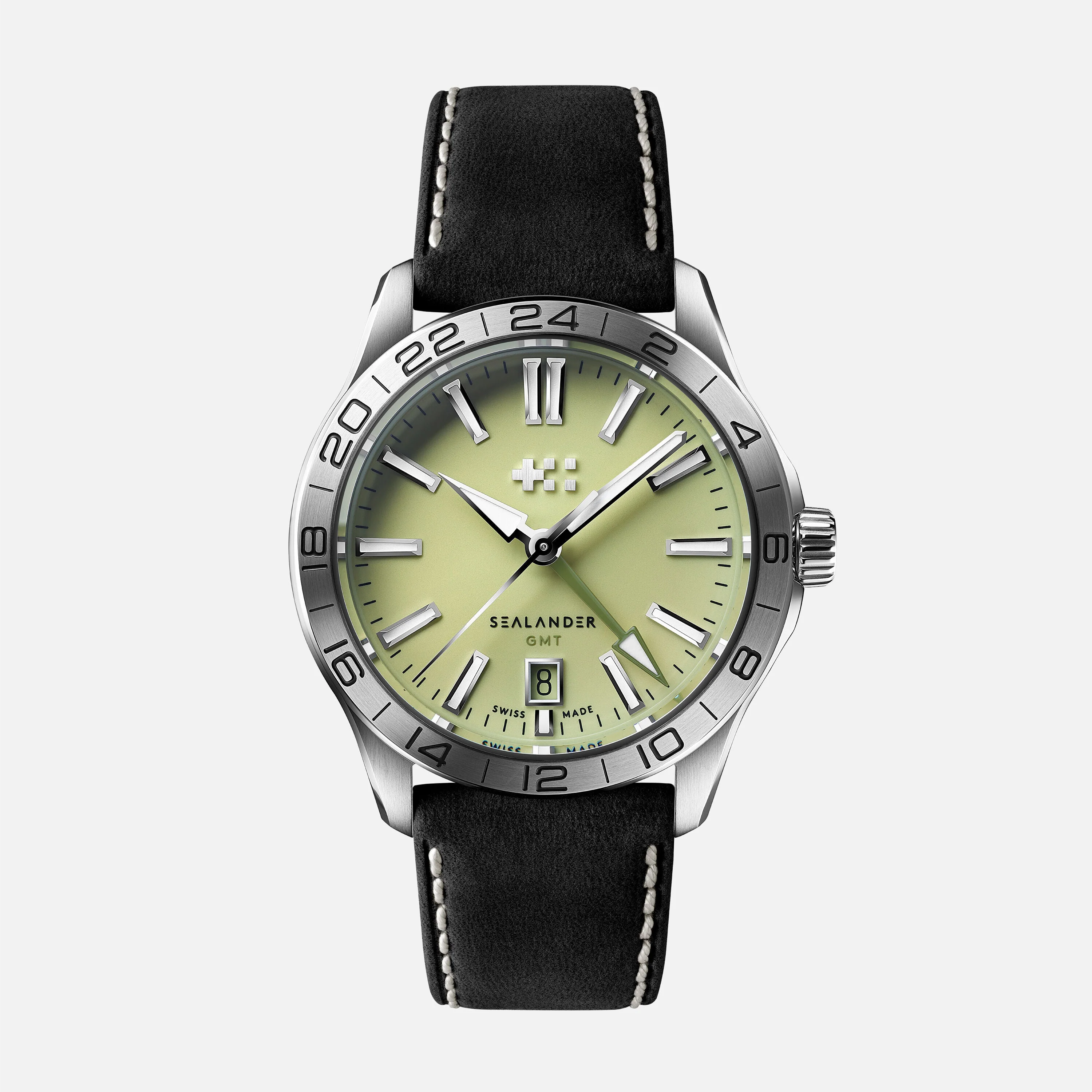 Christopher Ward C63 Sealander GMT 39mm – Pistachio - Image 14