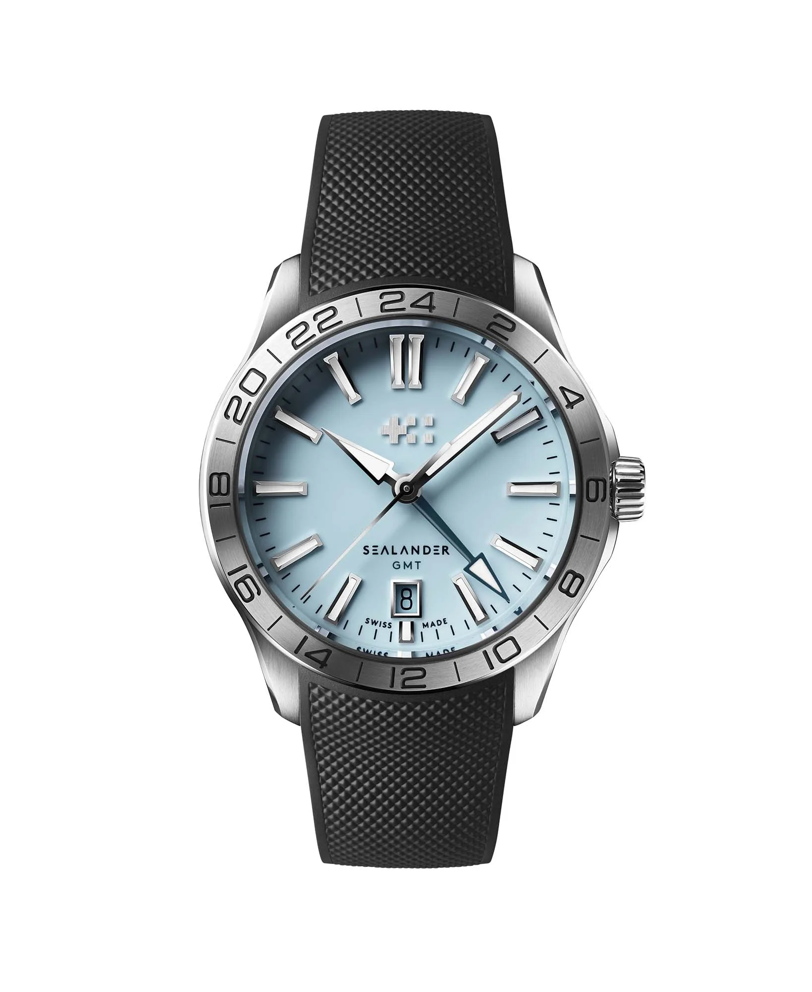 Christopher Ward C63 Sealander GMT 39mm – Sky Blue