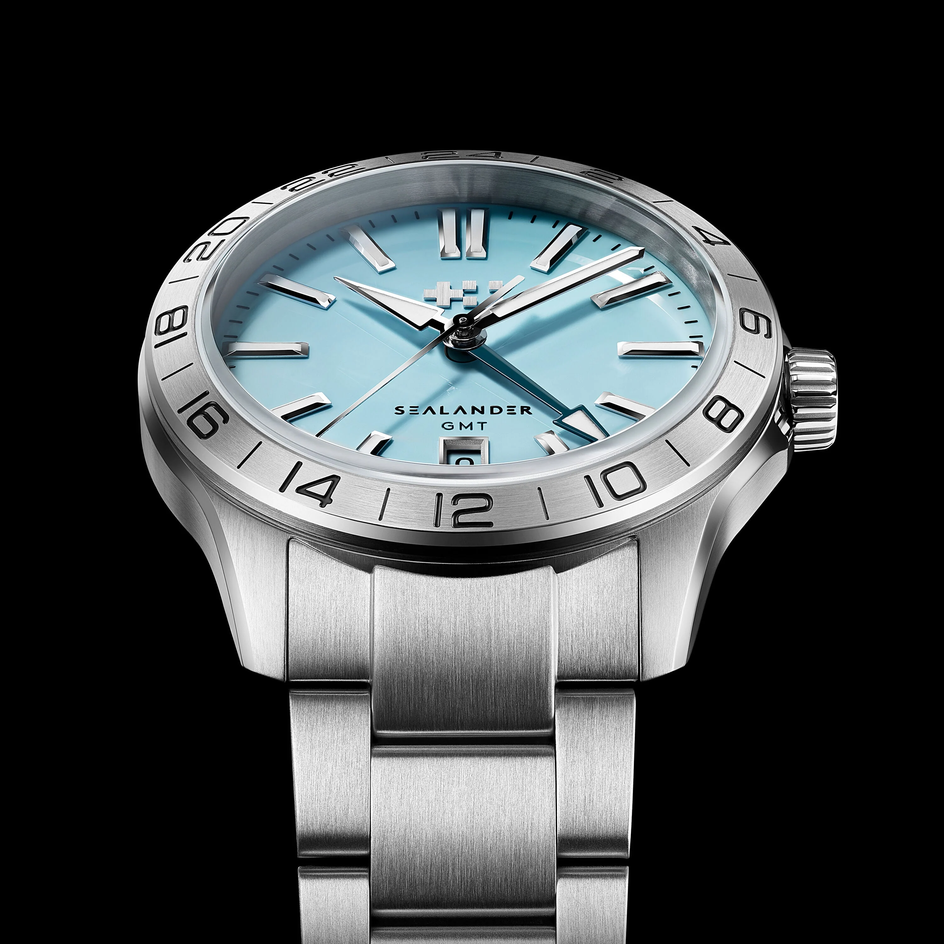 Christopher Ward C63 Sealander GMT 39mm – Sky Blue - Image 6