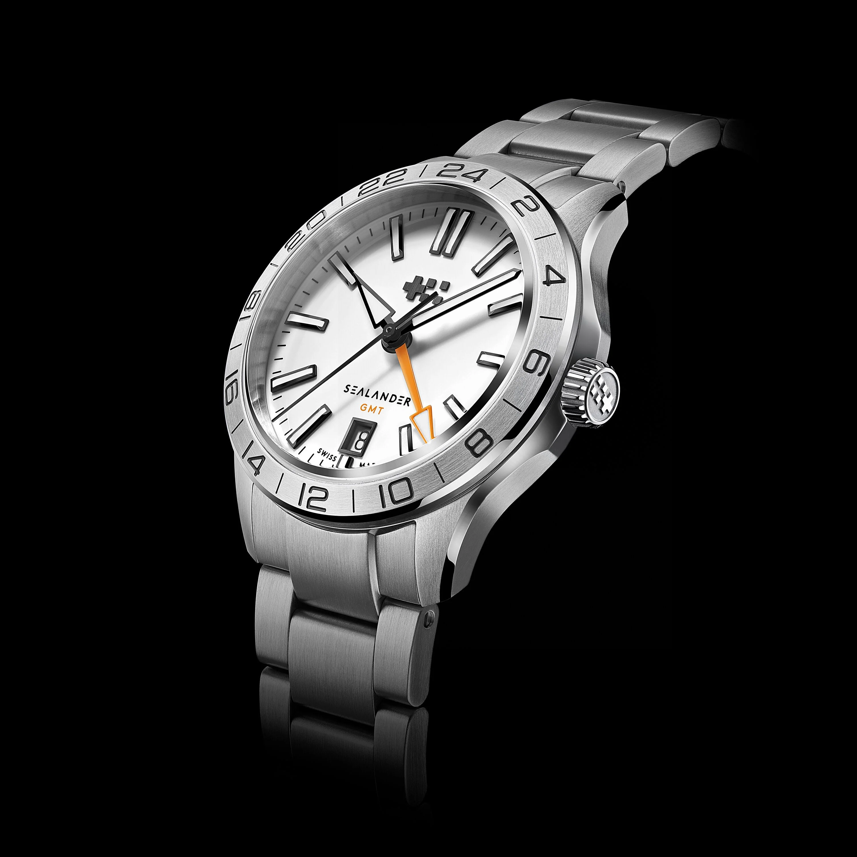 Christopher Ward C63 Sealander GMT 39mm – White - Image 6