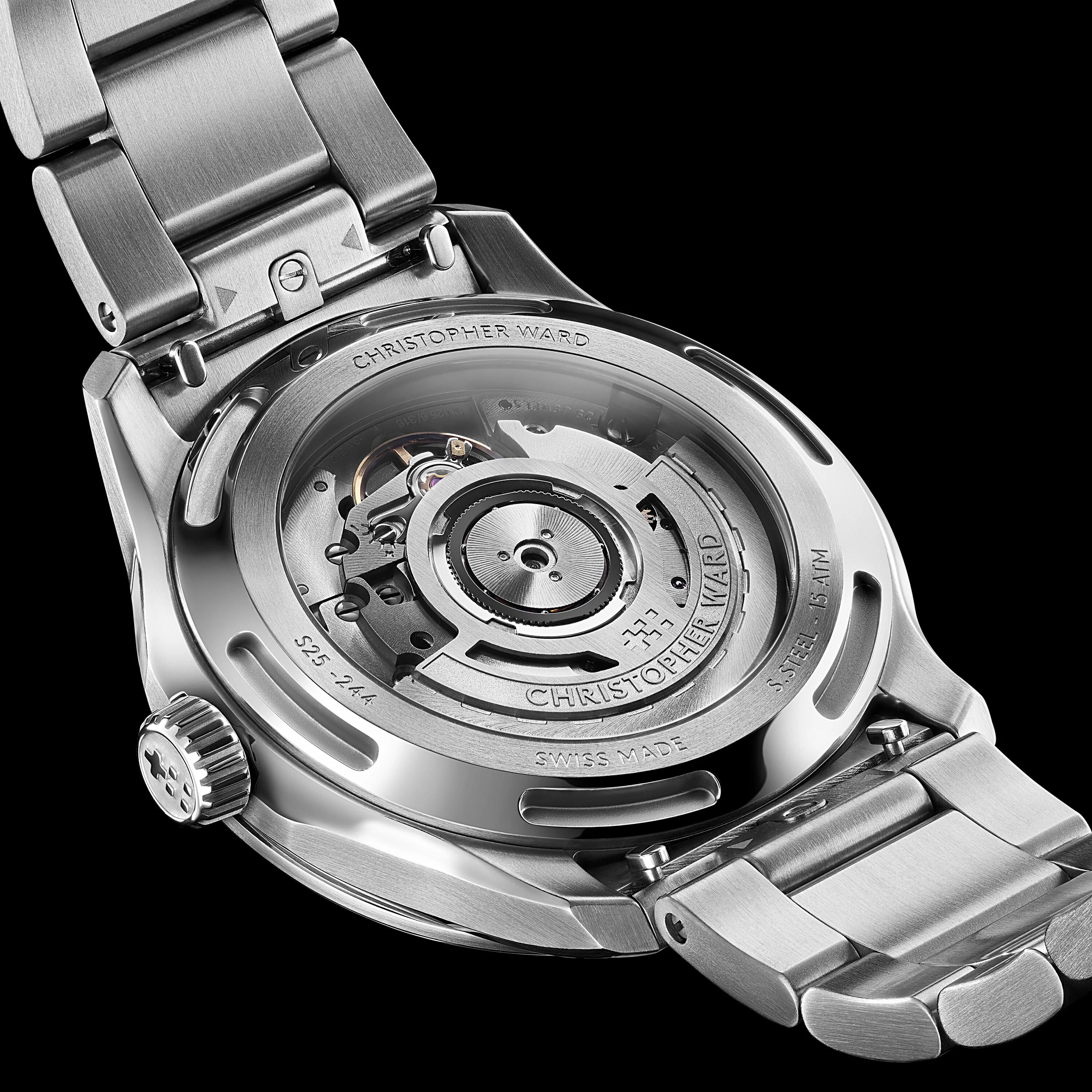 Christopher Ward C63 Sealander GMT 39mm – White - Image 8