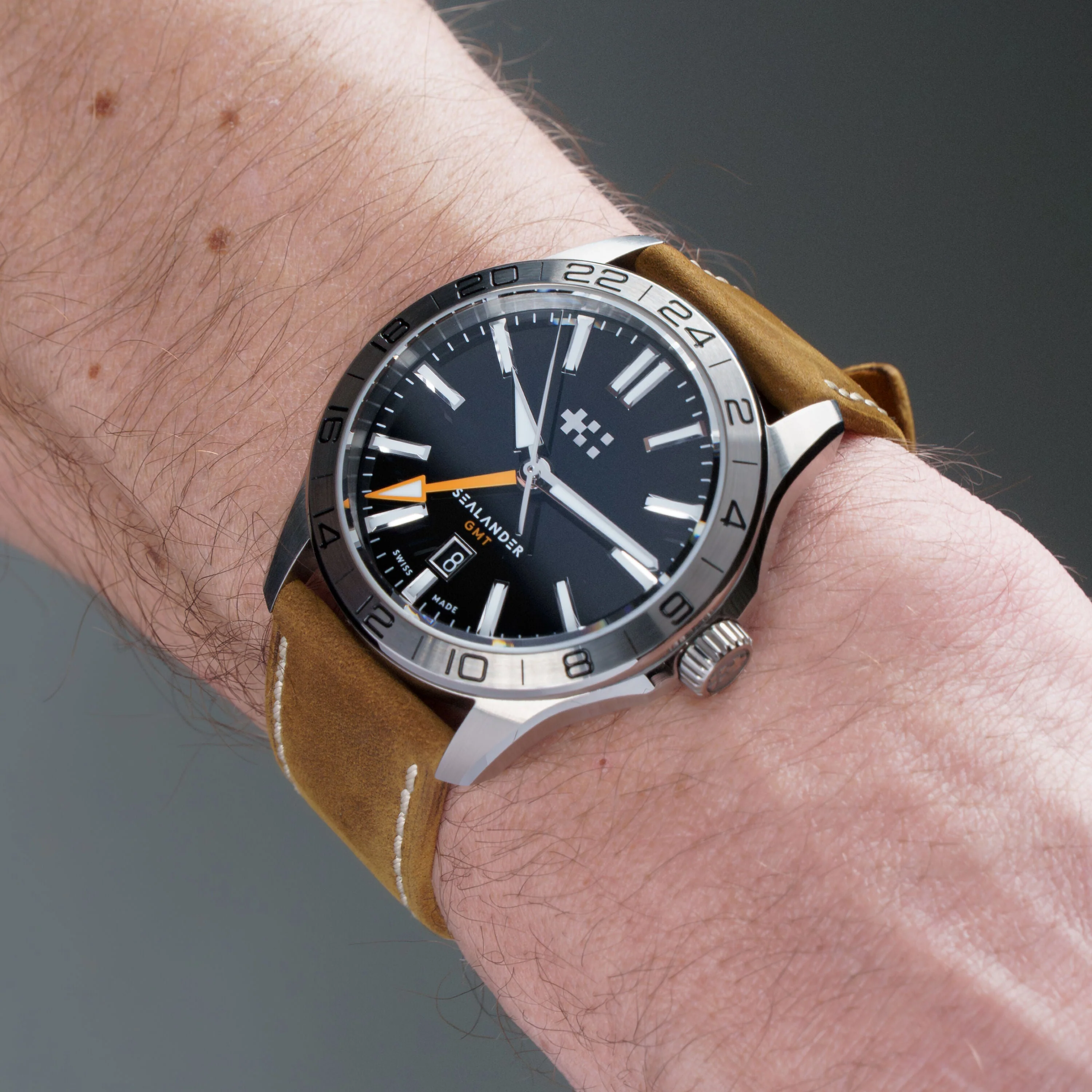 Christopher Ward C63 Sealander GMT 42mm – Black - Image 14