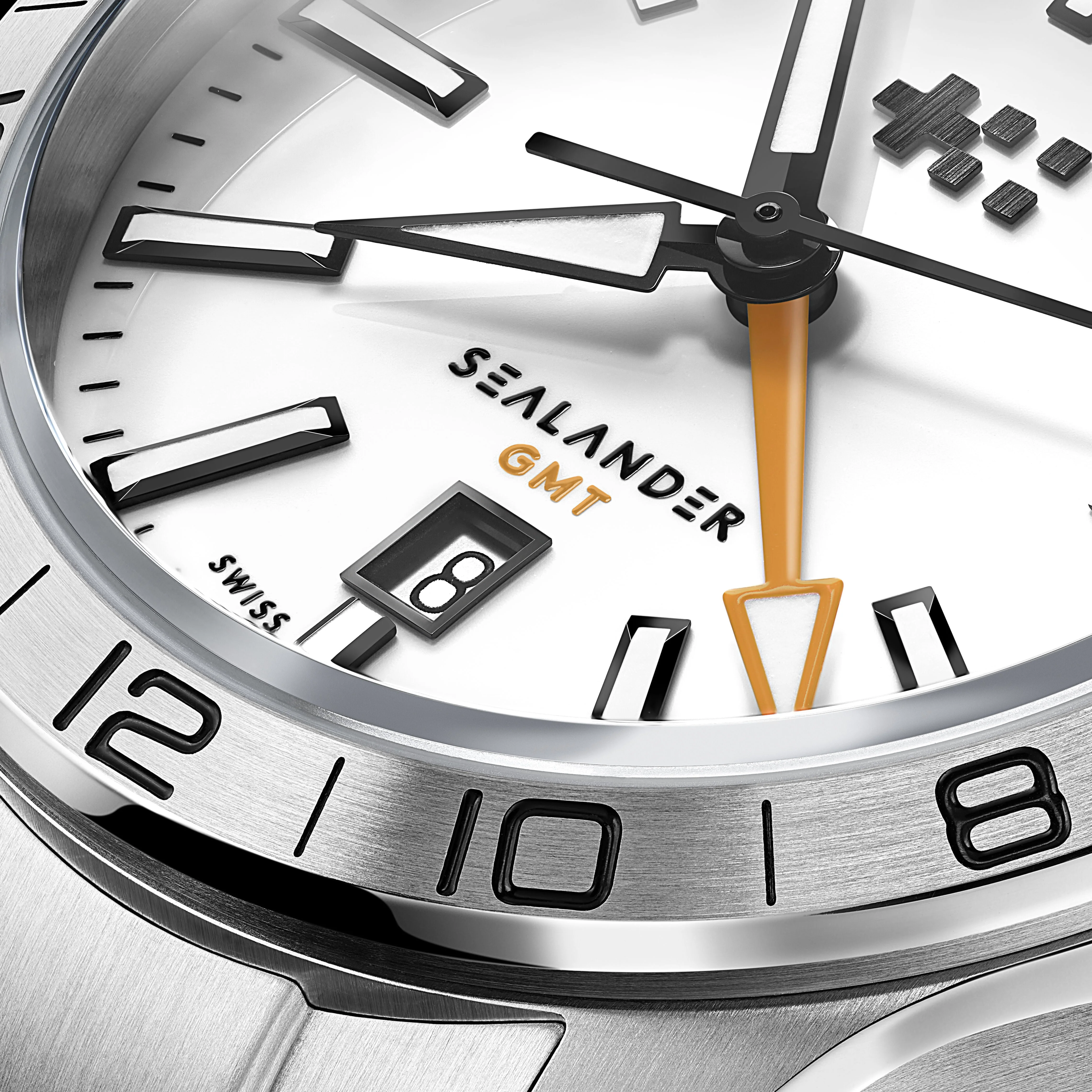 Christopher Ward C63 Sealander GMT 42mm – White - Image 6