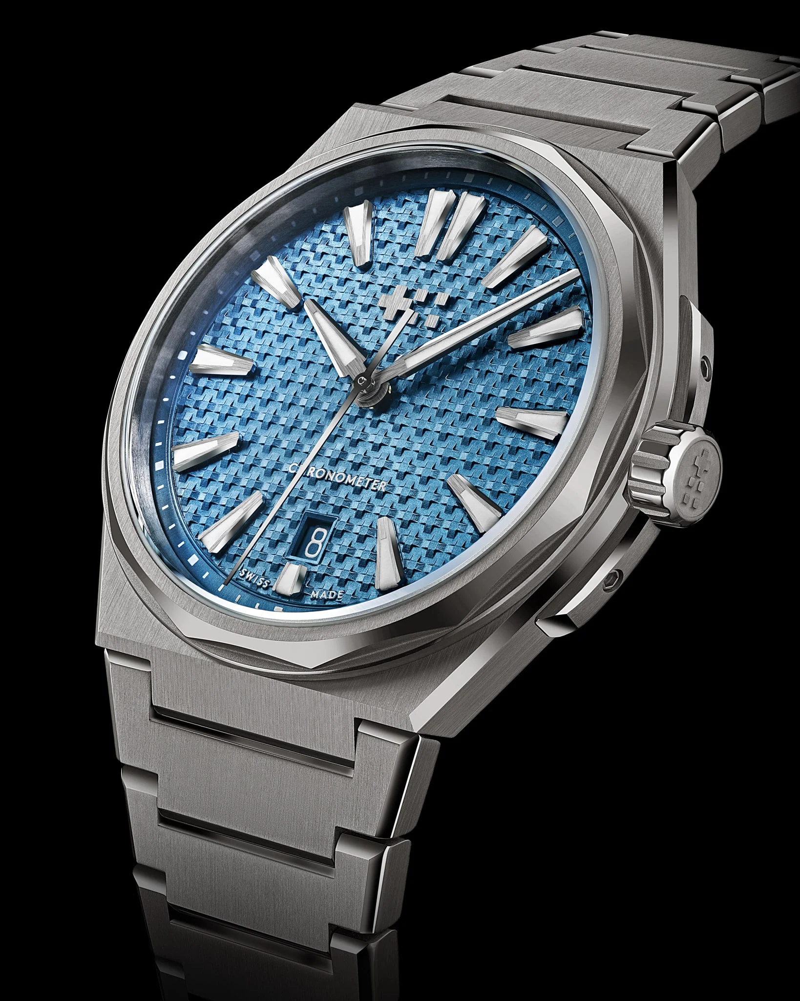 Christopher Ward The Twelve Titanium - Fjord Blue -  Non-Fumé 40mm - Image 5