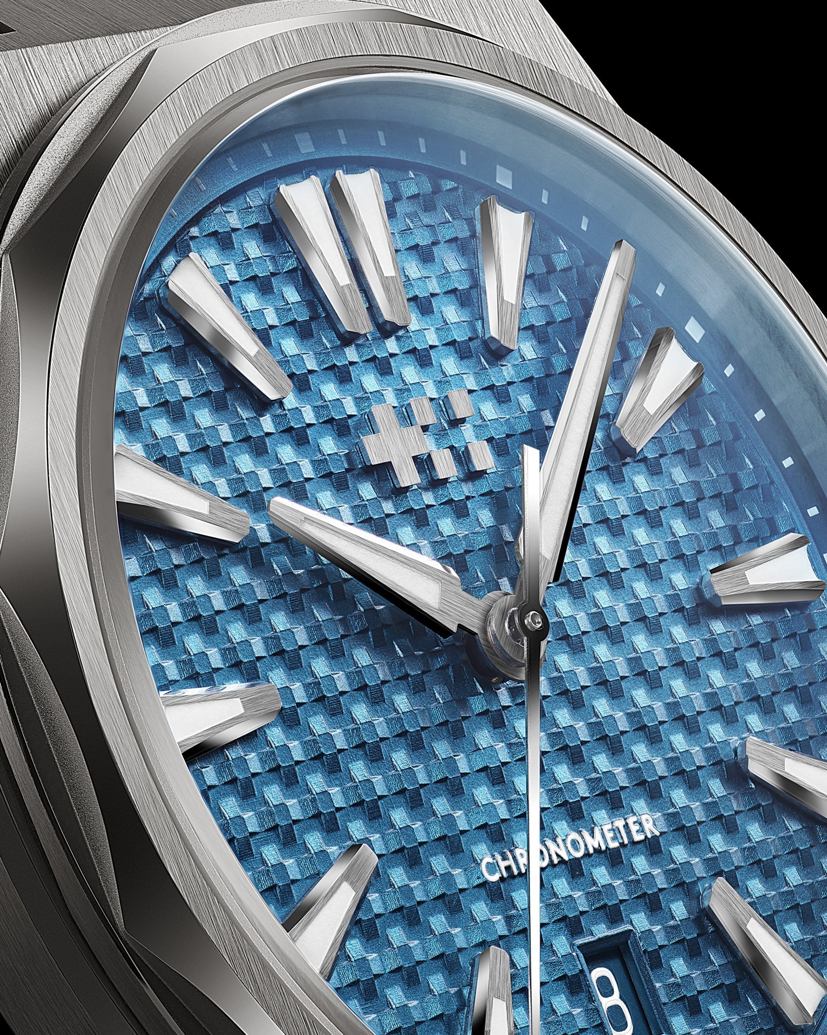 Christopher Ward The Twelve Titanium - Fjord Blue -  Non-Fumé 40mm - Image 6