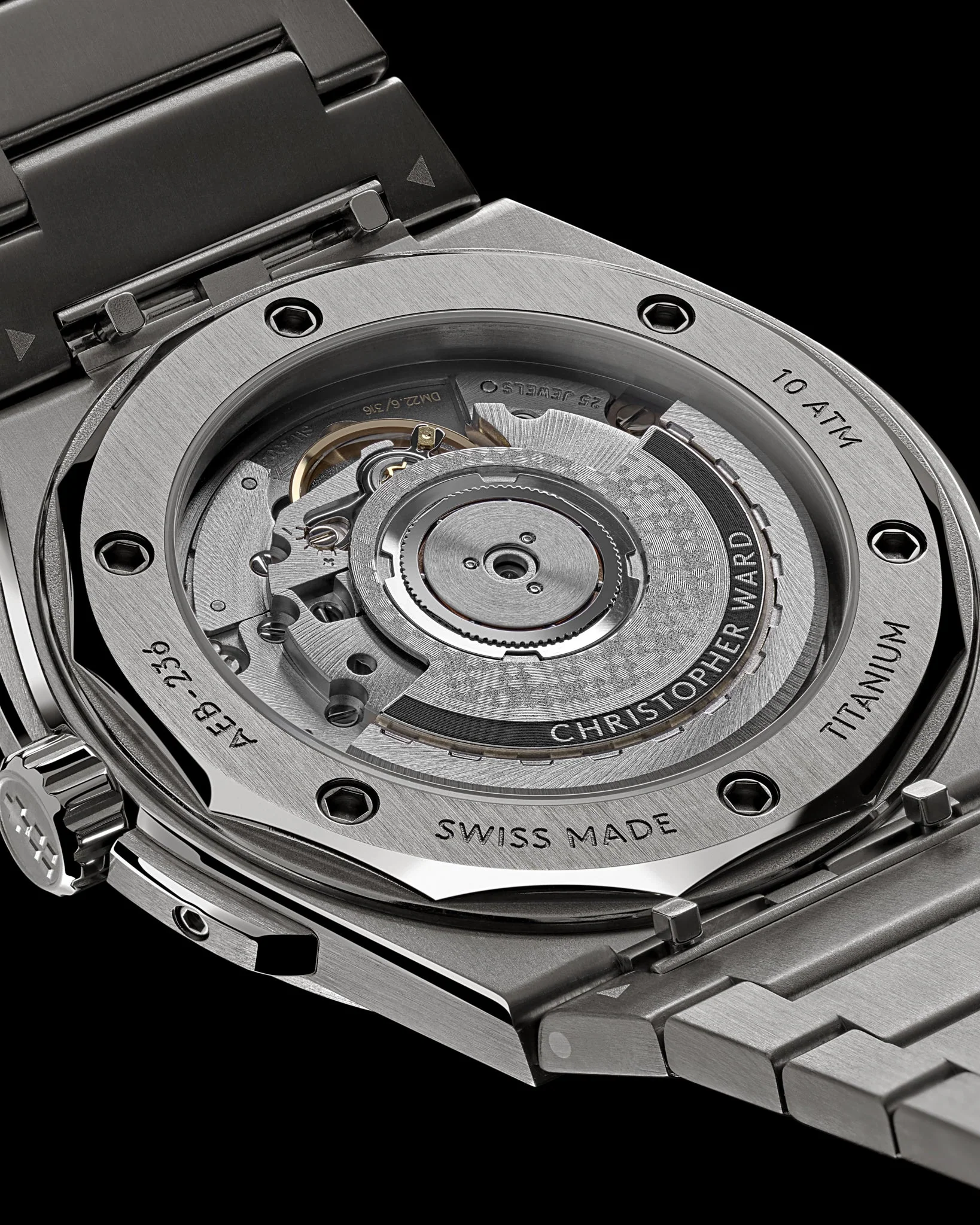Christopher Ward The Twelve Titanium - Fjord Blue -  Non-Fumé 40mm - Image 9