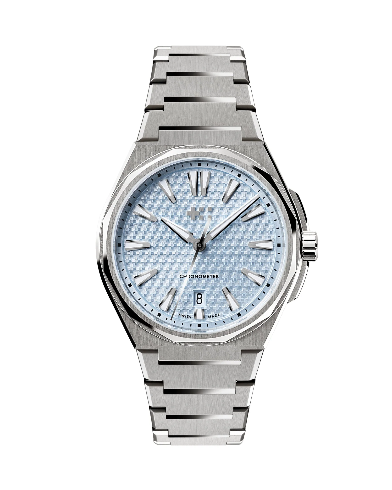 Christopher Ward The Twelve Titanium - Glacier Blue -  Non-Fumé 40mm