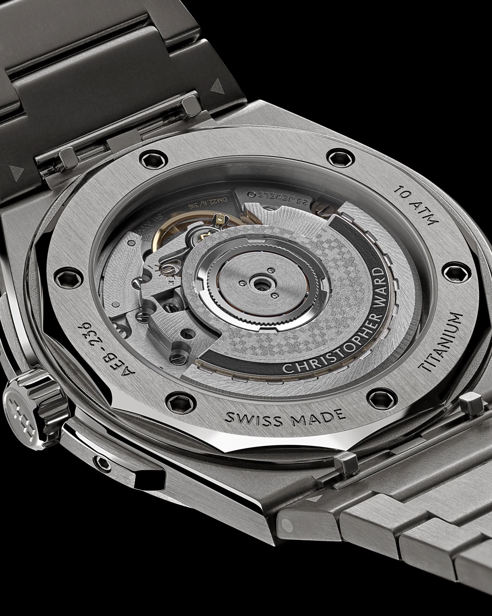 Christopher Ward The Twelve Titanium - Glacier Blue -  Non-Fumé 40mm - Image 10