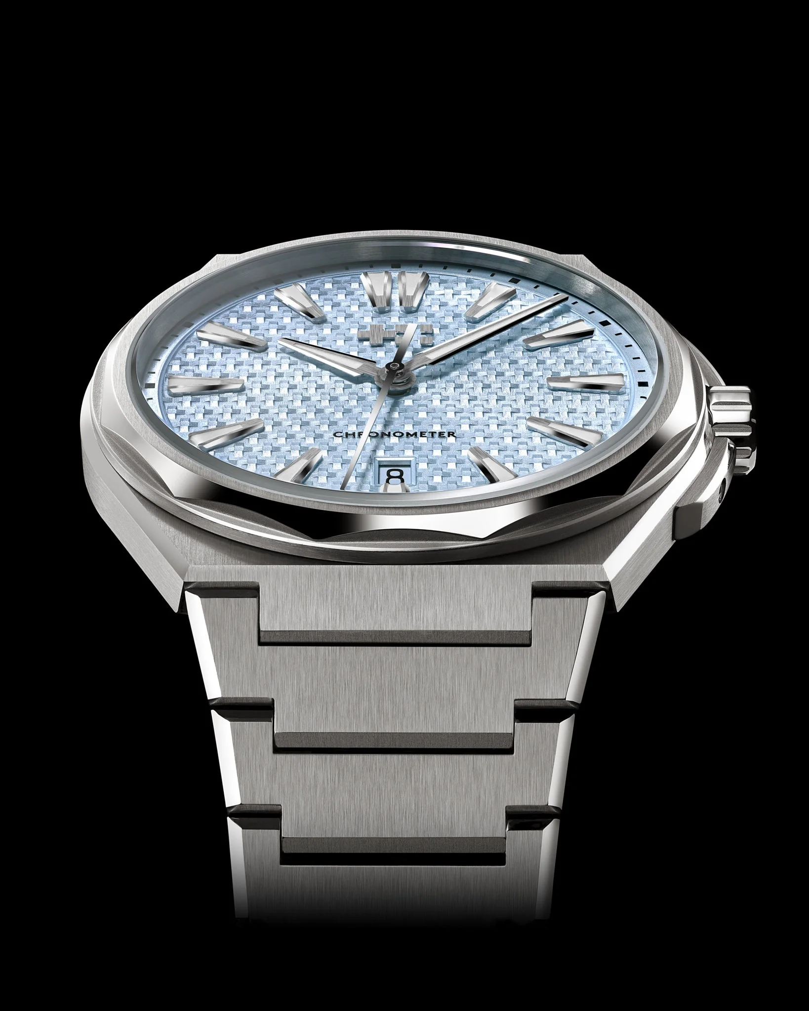 Christopher Ward The Twelve Titanium - Glacier Blue -  Non-Fumé 40mm - Image 5