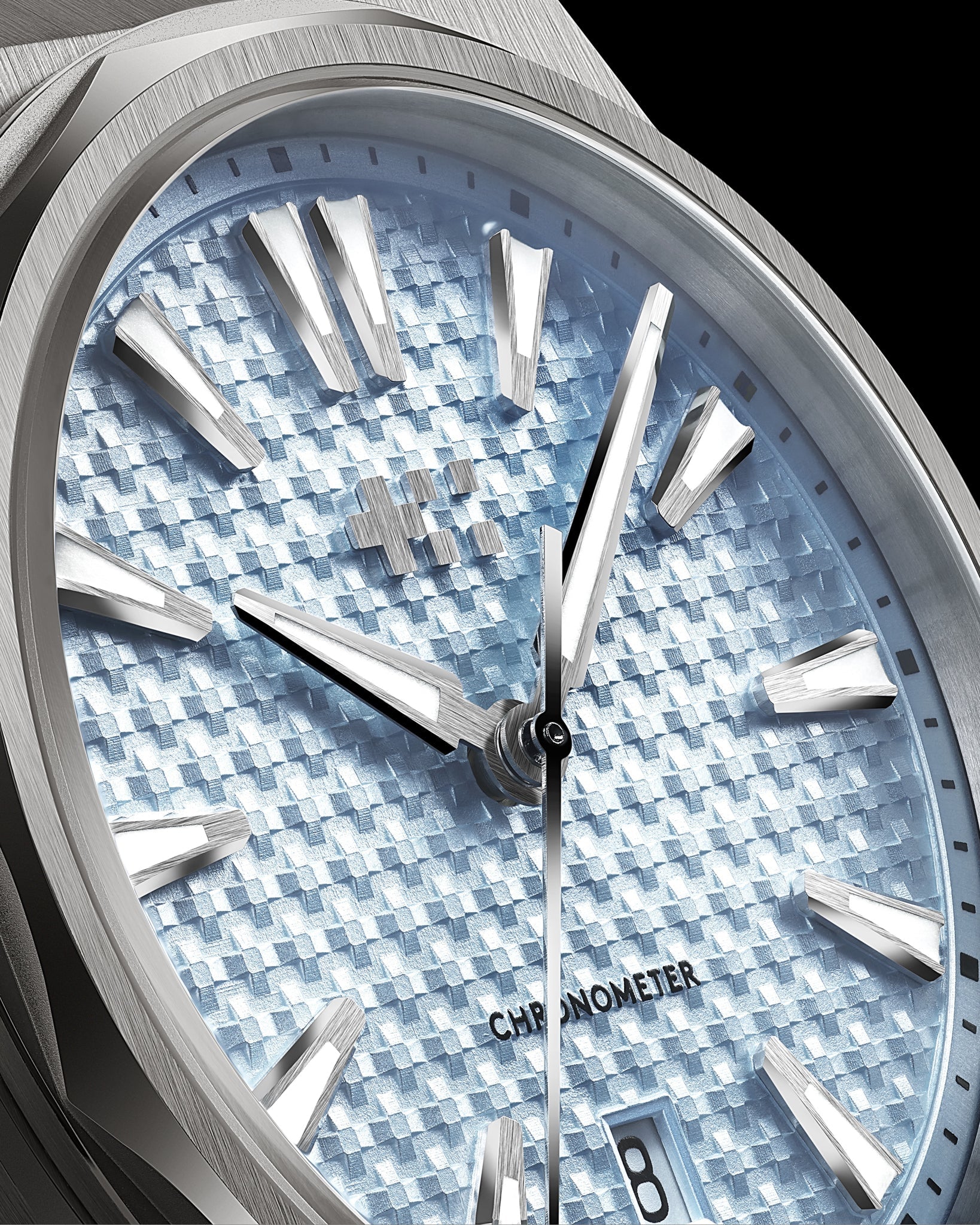 Christopher Ward The Twelve Titanium - Glacier Blue -  Non-Fumé 40mm - Image 7