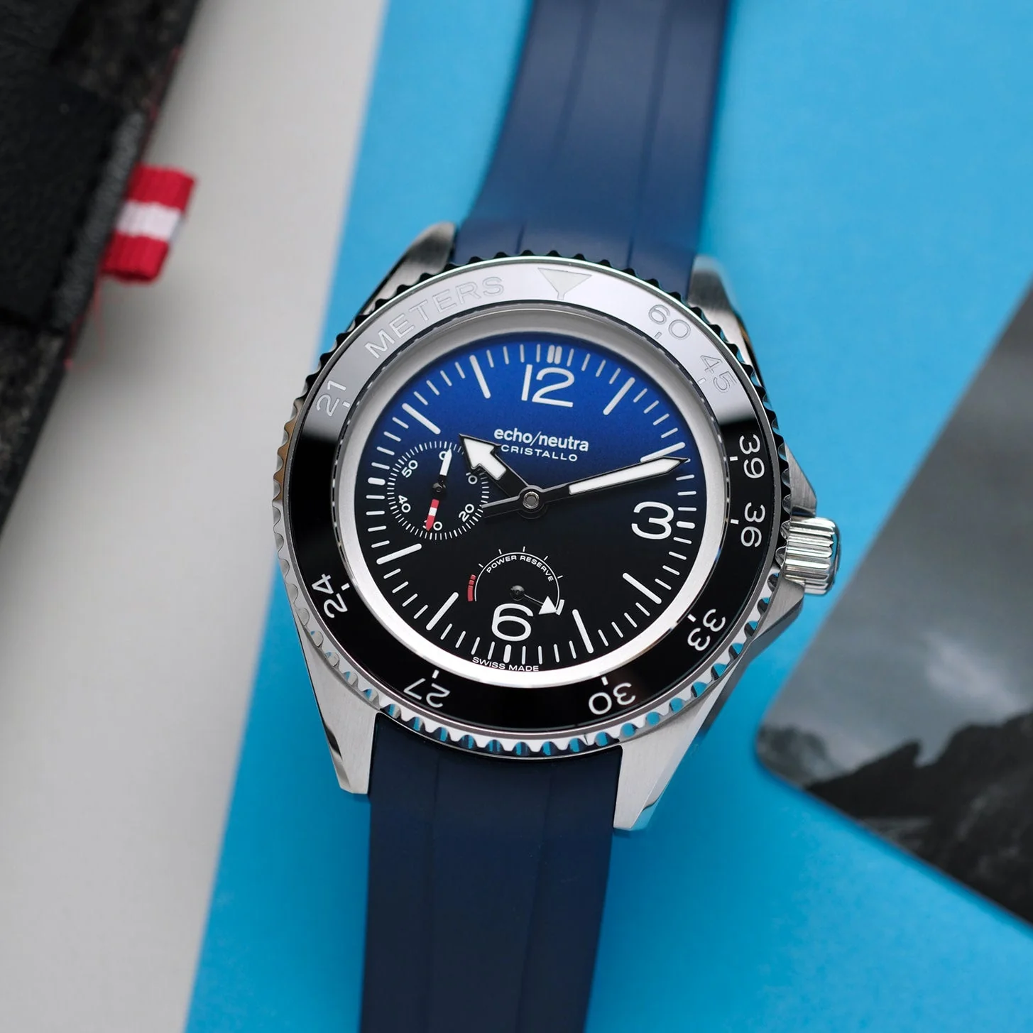 Echo Neutra CRISTALLO Professional Diver | Blue - Image 5