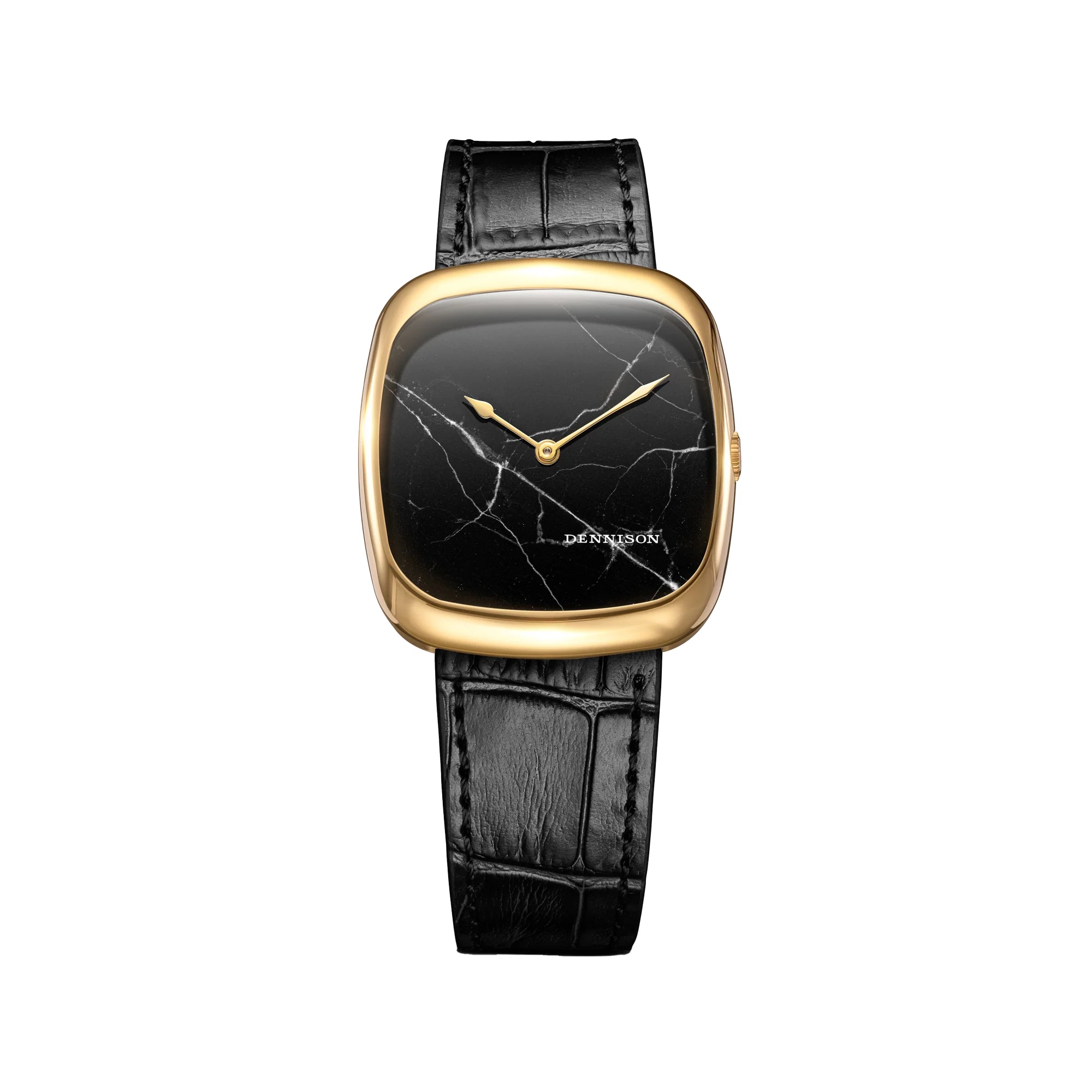 Dennison ALD Black Marble In Gold