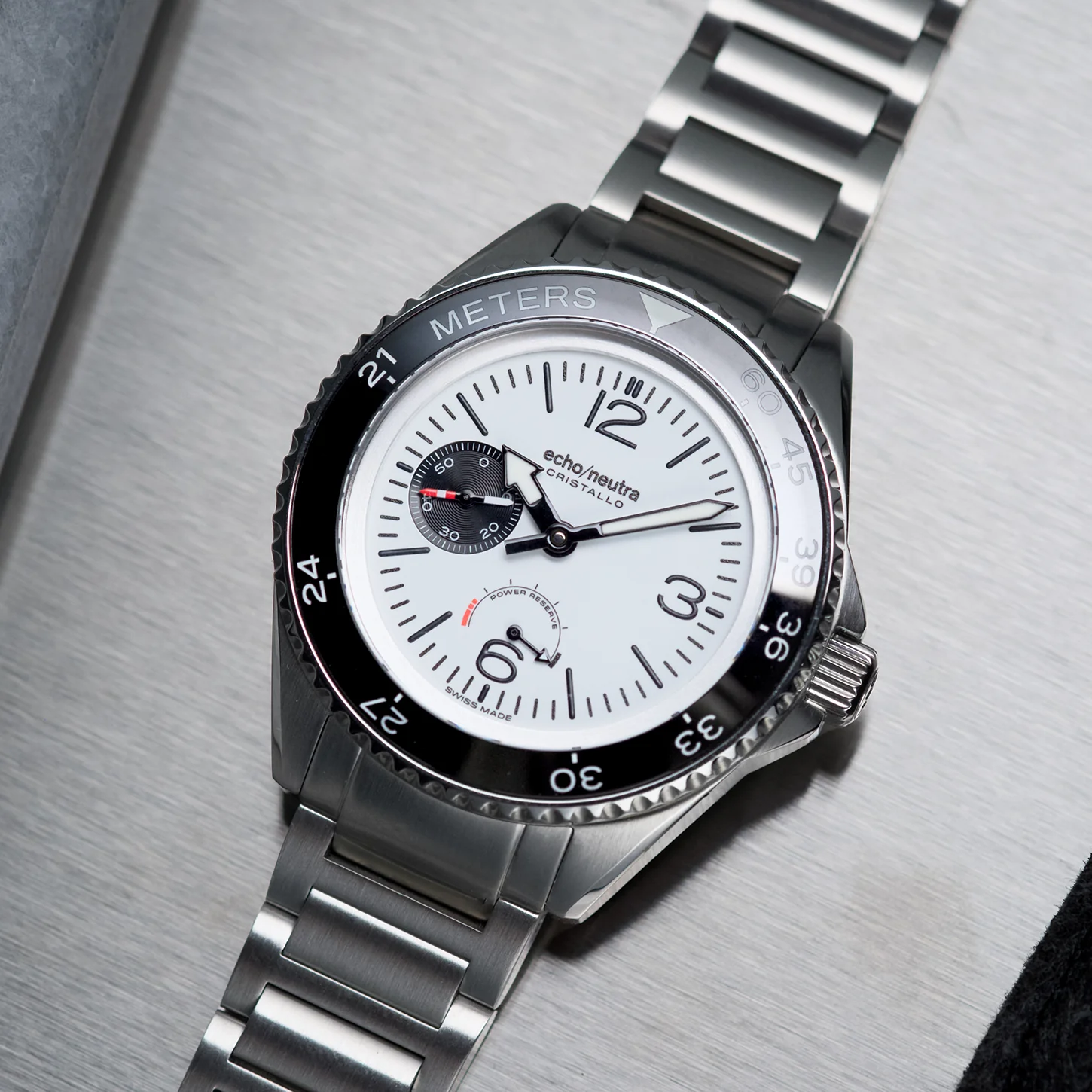 Echo Neutra CRISTALLO Professional Diver | White - Image 7