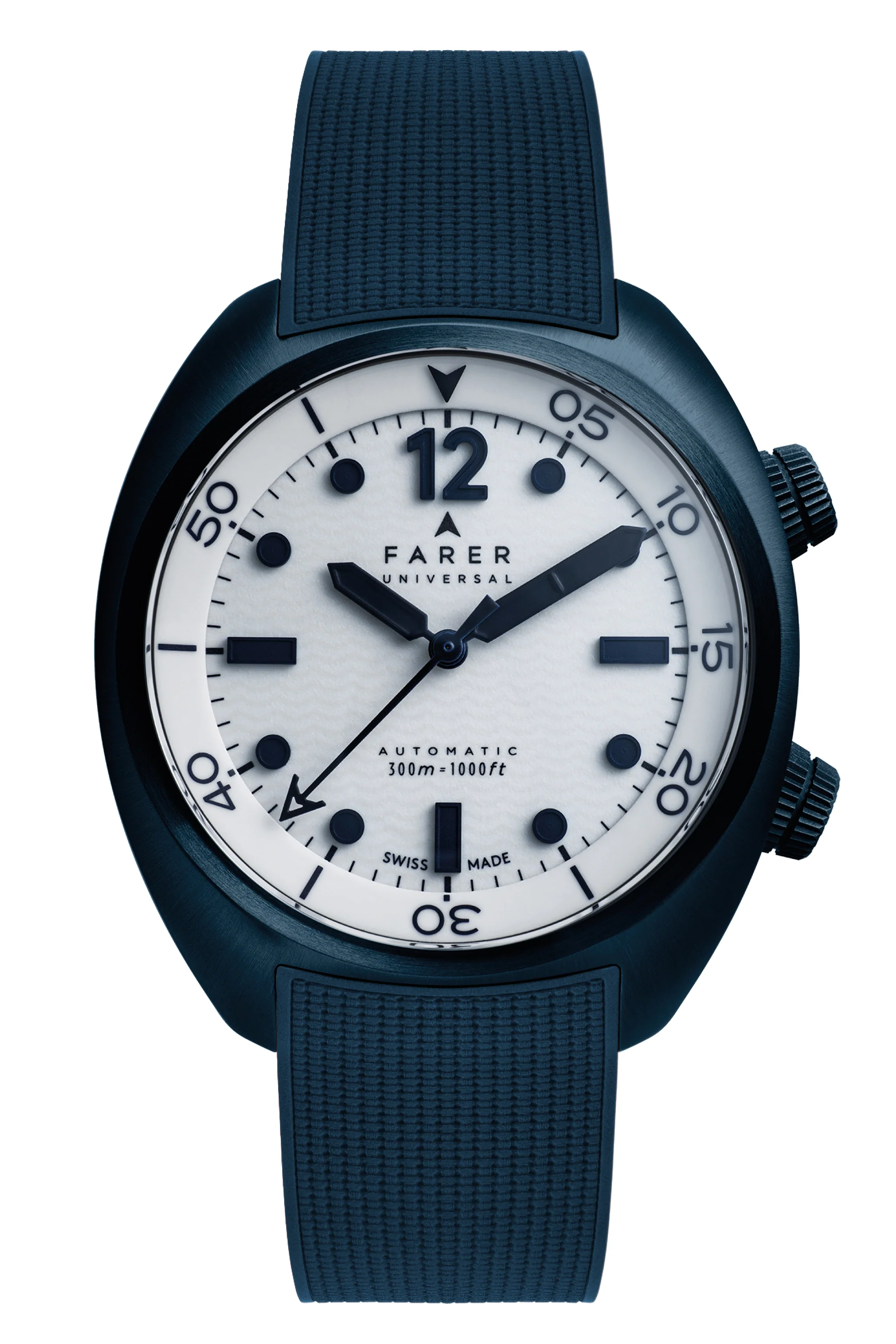 Farer Endeavour Ocean Blue Aqua Compressor - Titanium Dive Watch