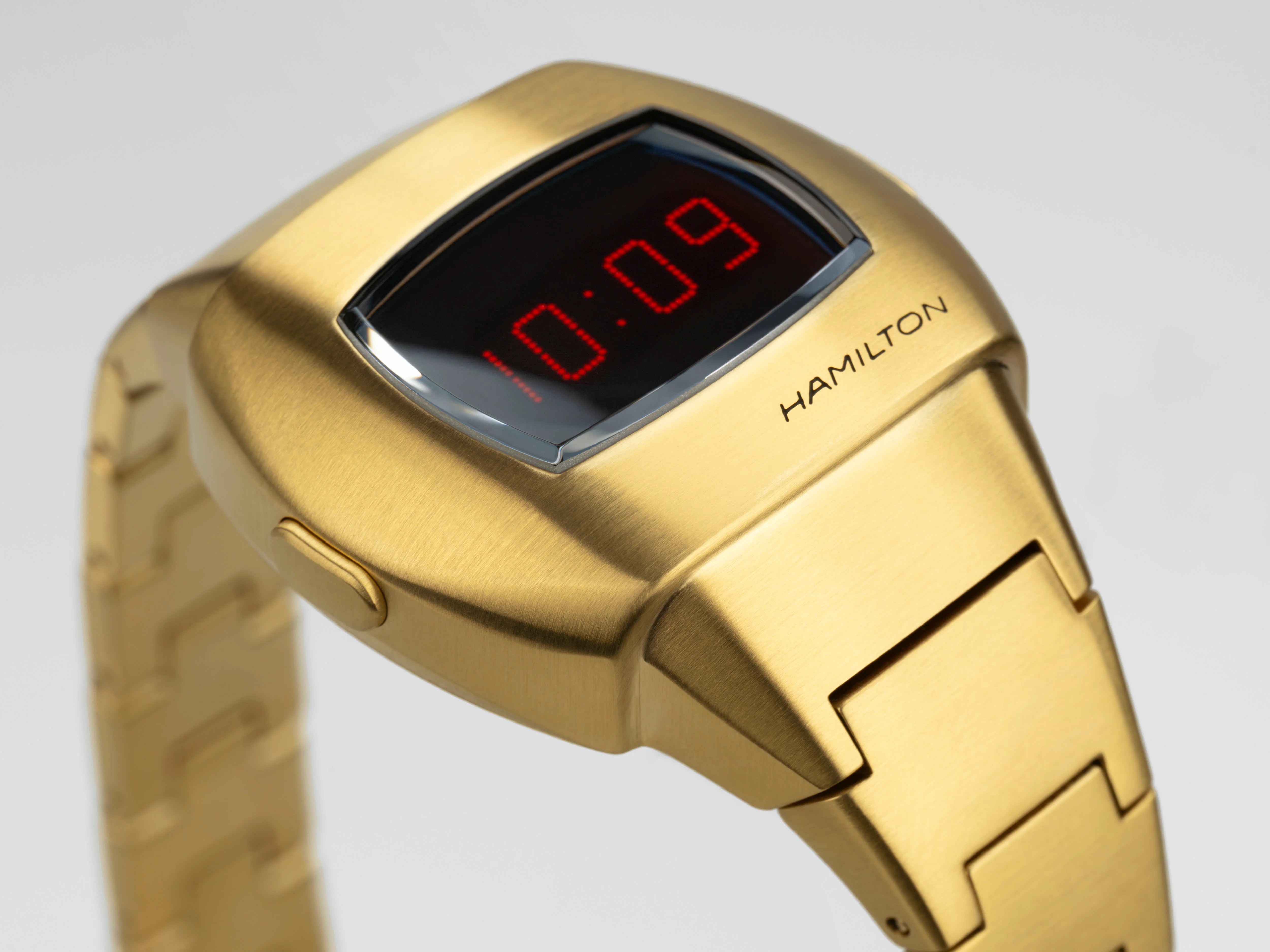 Hamilton American Classic PSR74 Digital Quartz - Gold PVD - Image 6