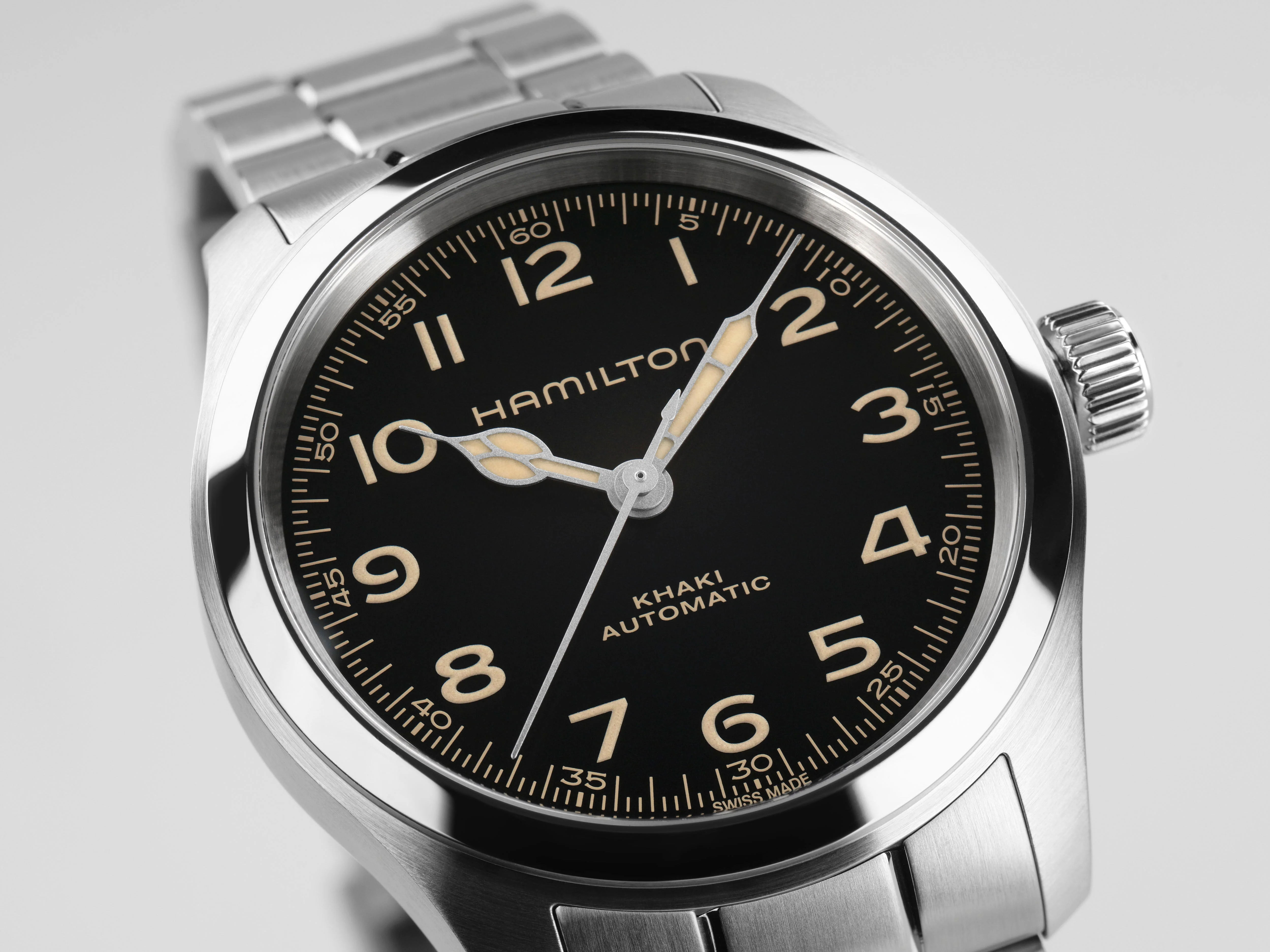 Hamilton Khaki Field Murph Auto Bracelet 38mm - Image 5