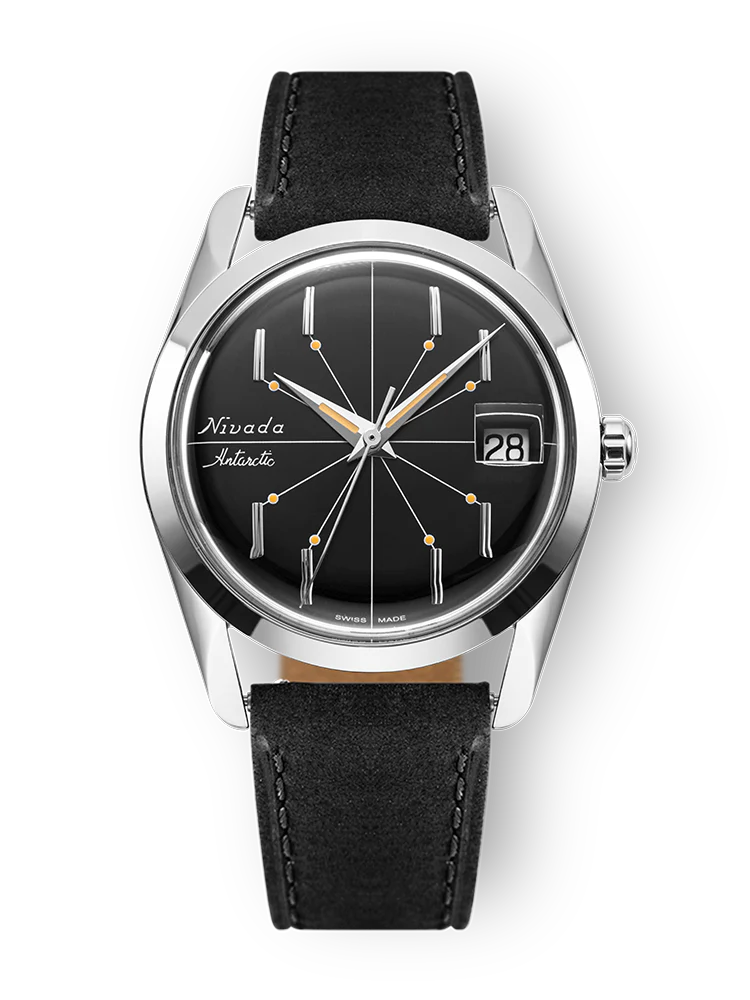 Nivada Grenchen Antarctic Spider Black 35mm - Image 21