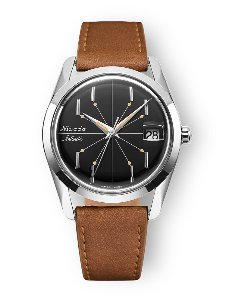 Nivada Grenchen Antarctic Spider Black 35mm - Image 22