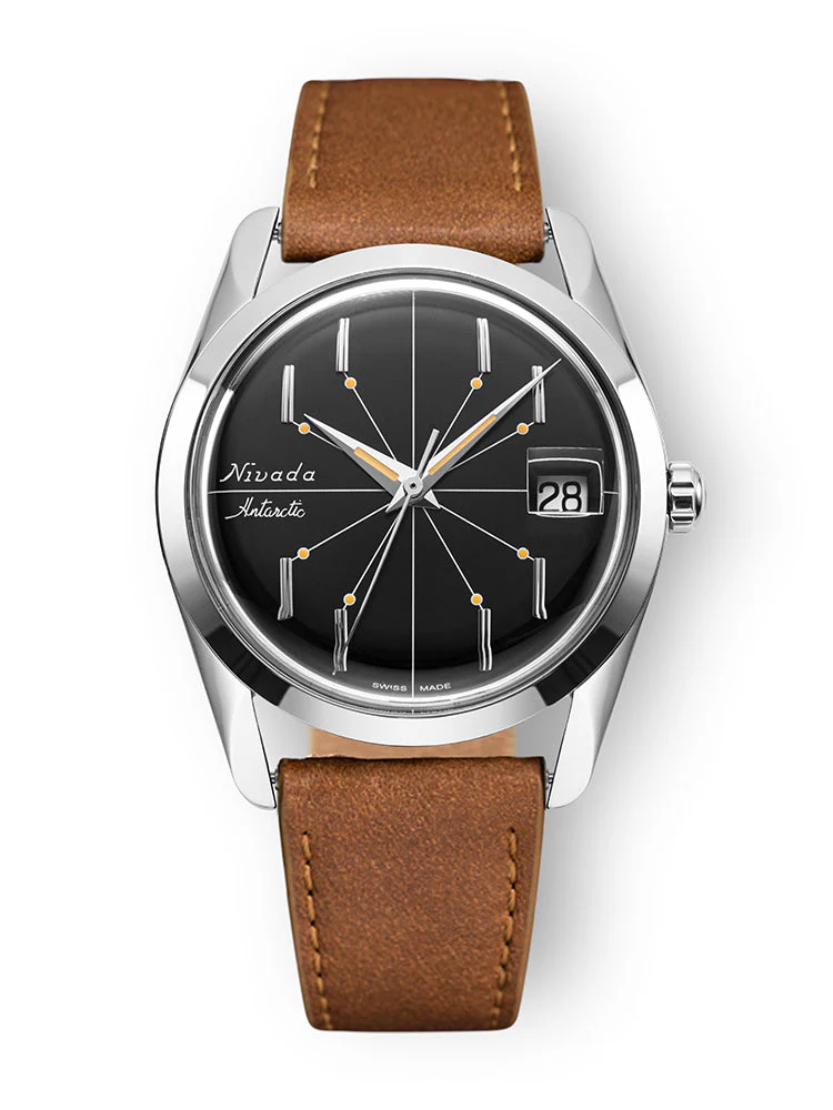 Nivada Grenchen Antarctic Spider Black 35mm - Image 23